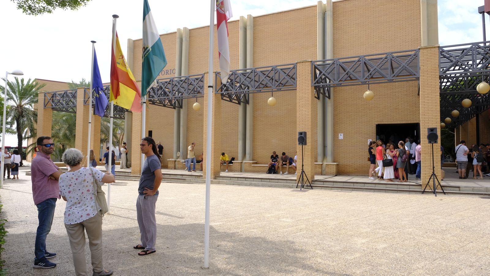 Imágenes de la presentación del candidato a Rector de la Universidad de Almería, Diego Valera