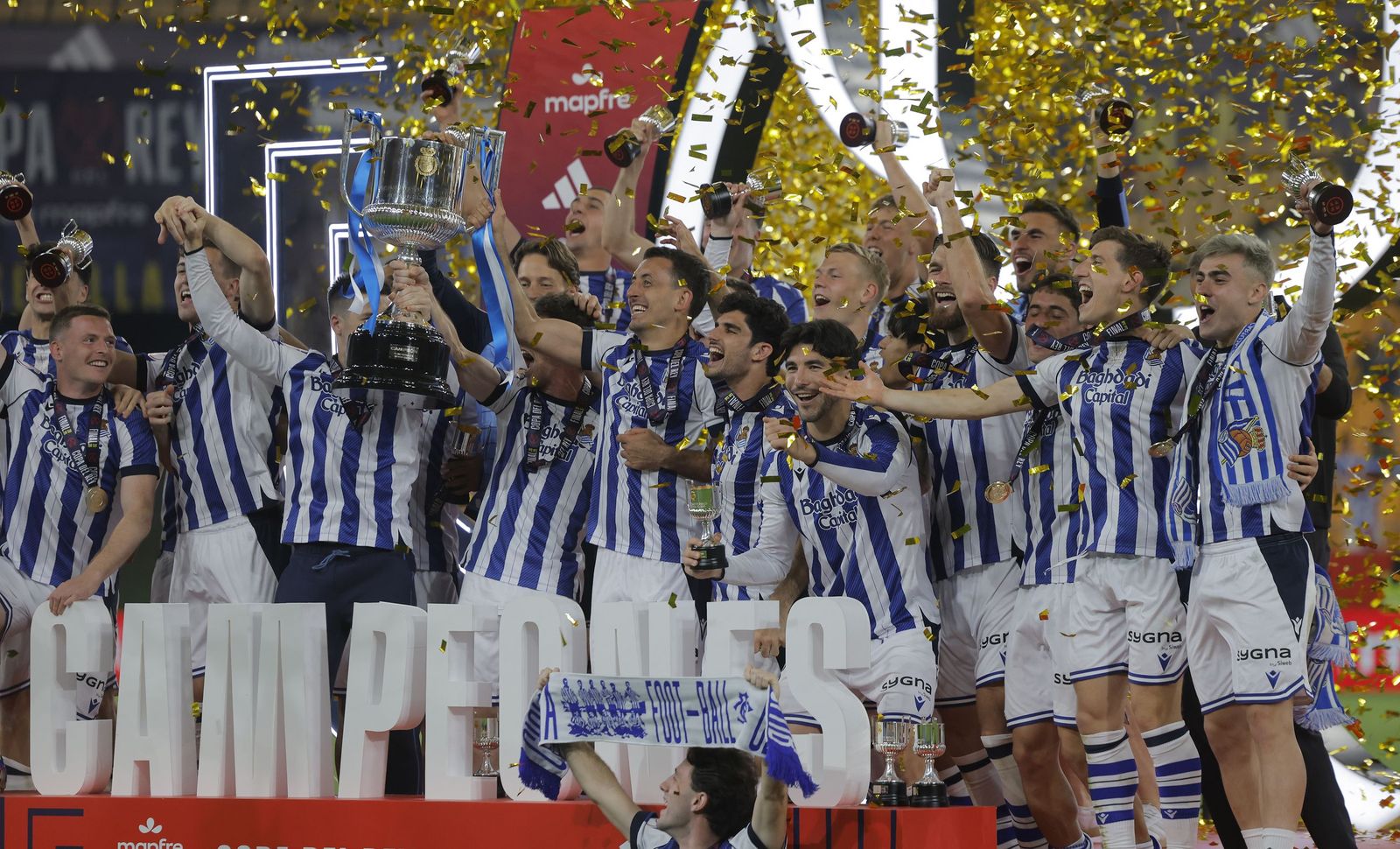 Las fotos de la final de la Copa del Rey Atlético de Madrid - Real Sociedad