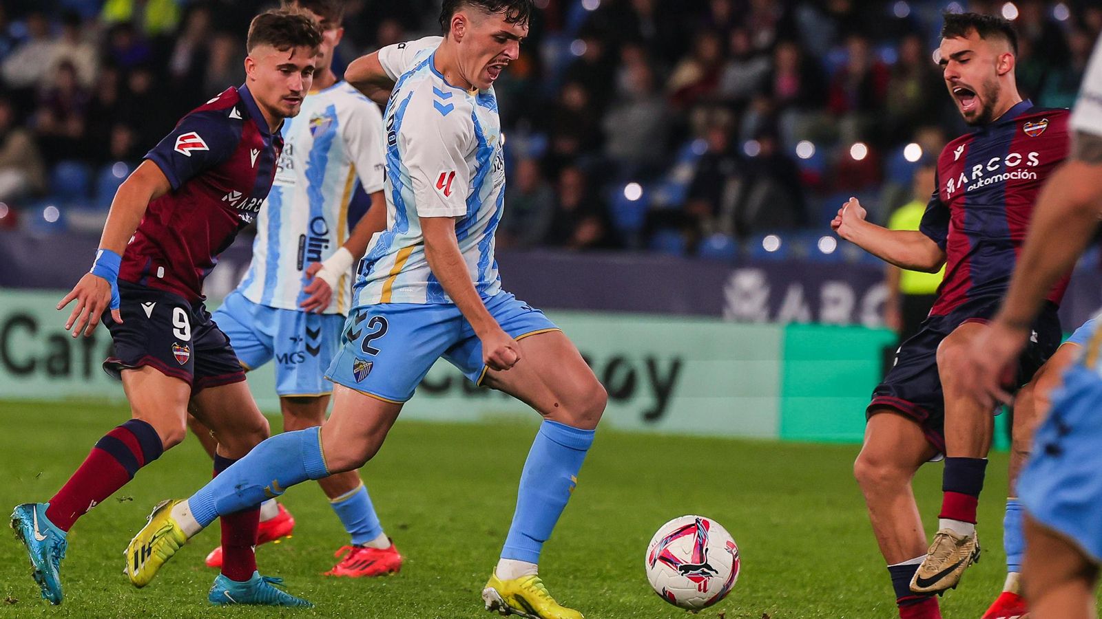 Las fotos del Levante-Málaga CF