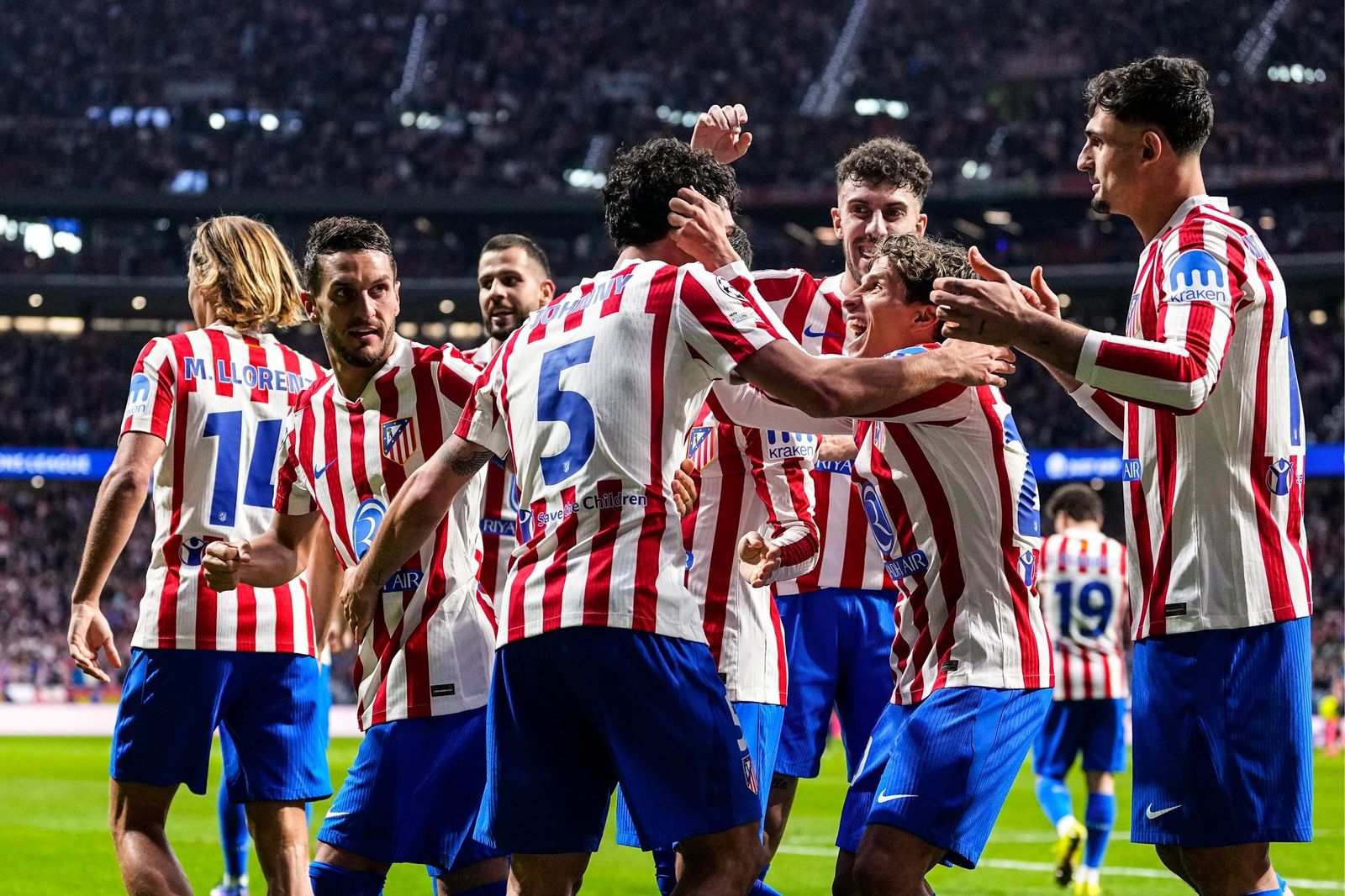 Las fotos del Atlético de Madrid - Brujas