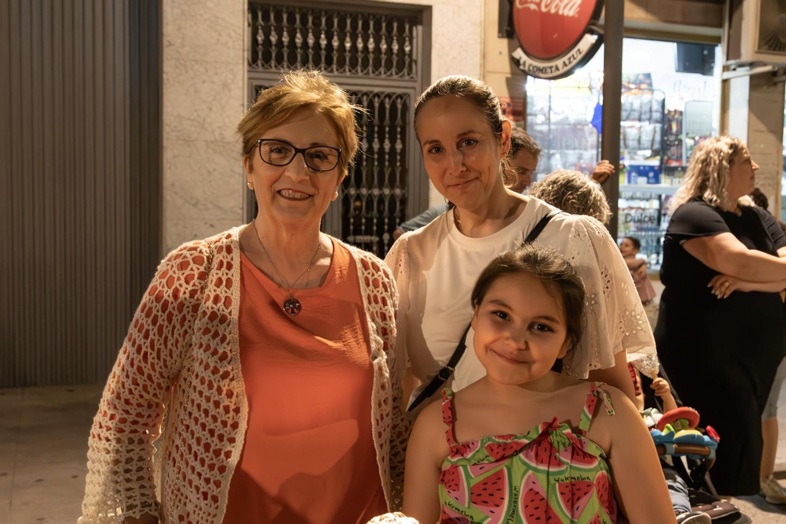 Santa Ana, patrona de Torredelcampo, recibe el bastón de mando como Alcaldesa Perpetua.