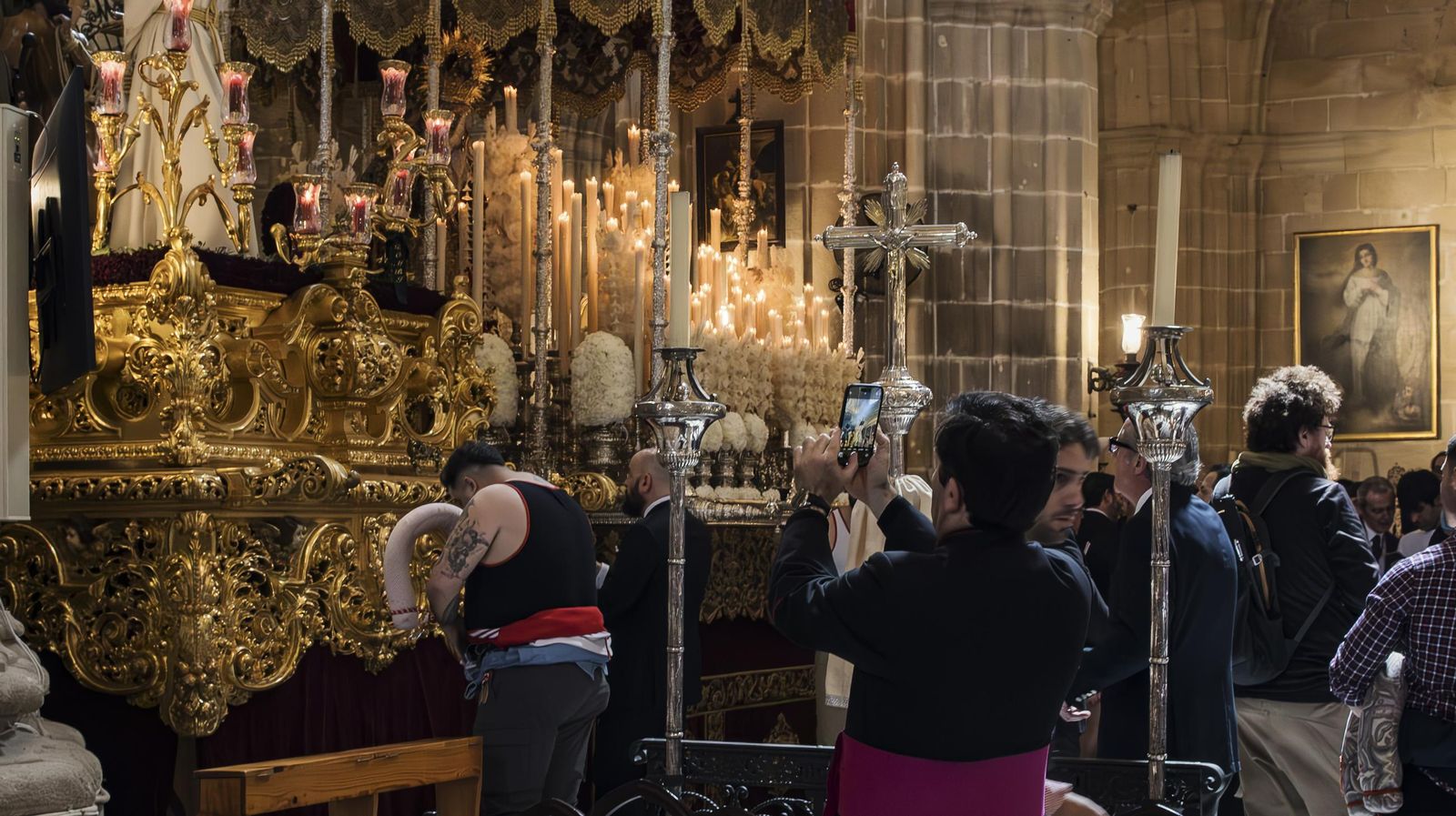 Las imágenes de los regresos del Prendimiento, Candelaria, Amargura y Soberano Poder