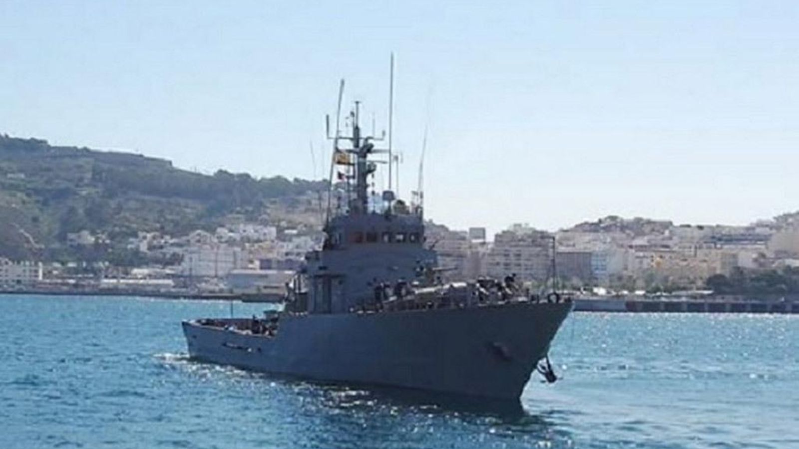 El patrullero de la Armada Medas.