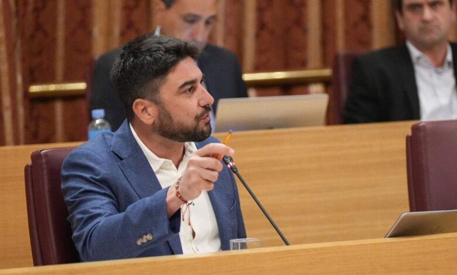 Ismael Sánchez, concejal de Izquierda Unida en el Ayuntamiento de Sevilla.