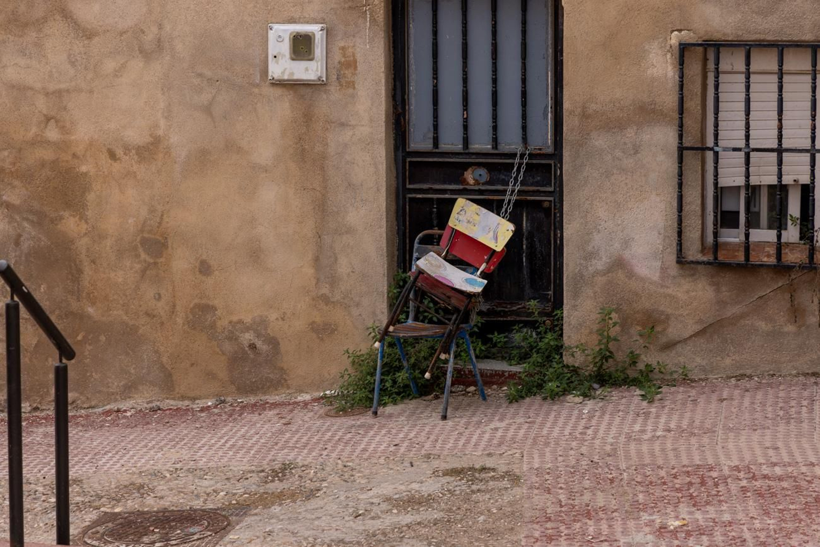 Así se encuentra el barrio de San Juan
