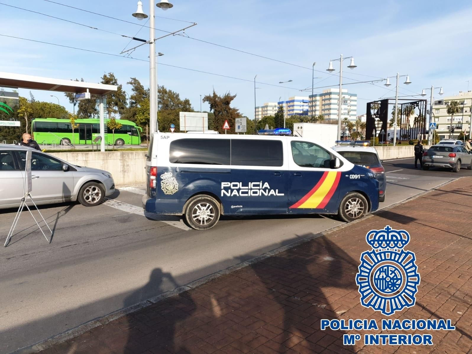 Control Policial en La Ardila.