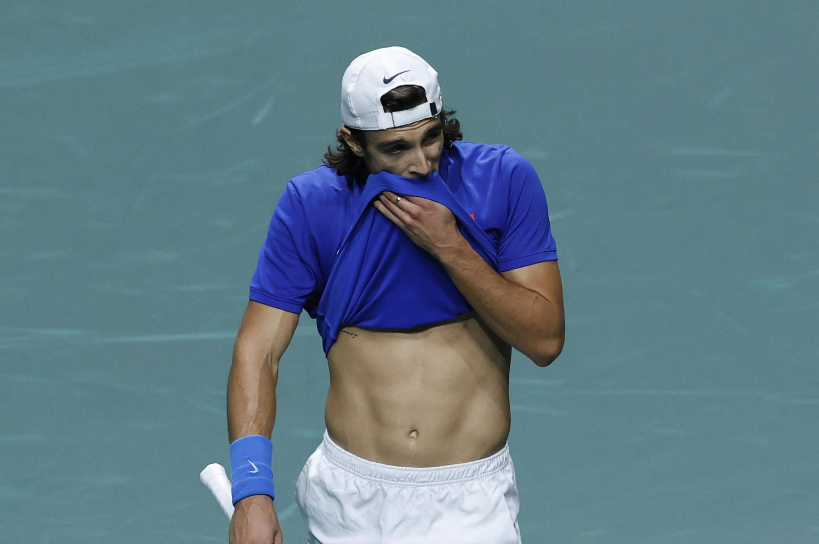 Taylor Fritz - Lorenzo Musetti de la Copa Davis de Málaga, en fotos