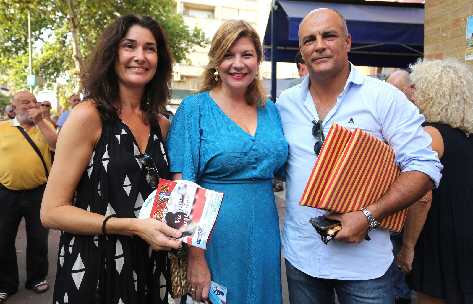 Ambiente en la Plaza de Toros de la Merced
