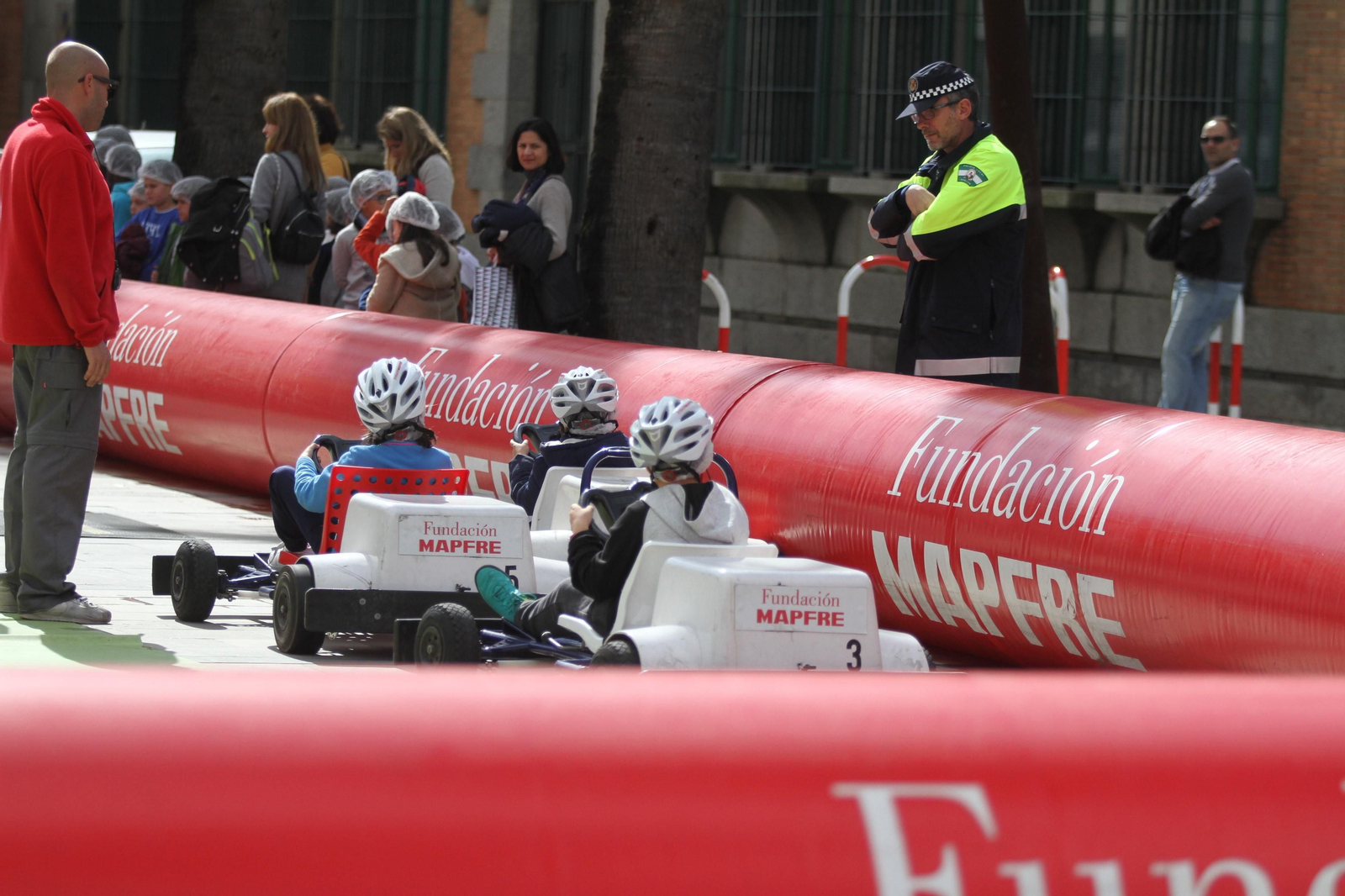 Presentación de la caravana de educación vial de Mapfre