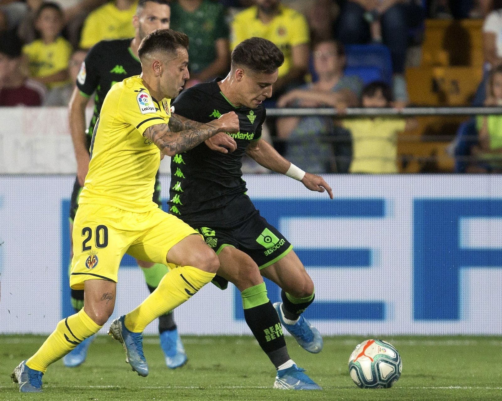 El Villarreal-Betis, en imágenes