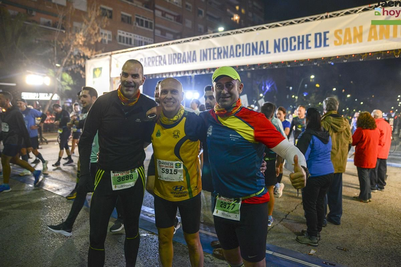 Corredores élite de la San Antón