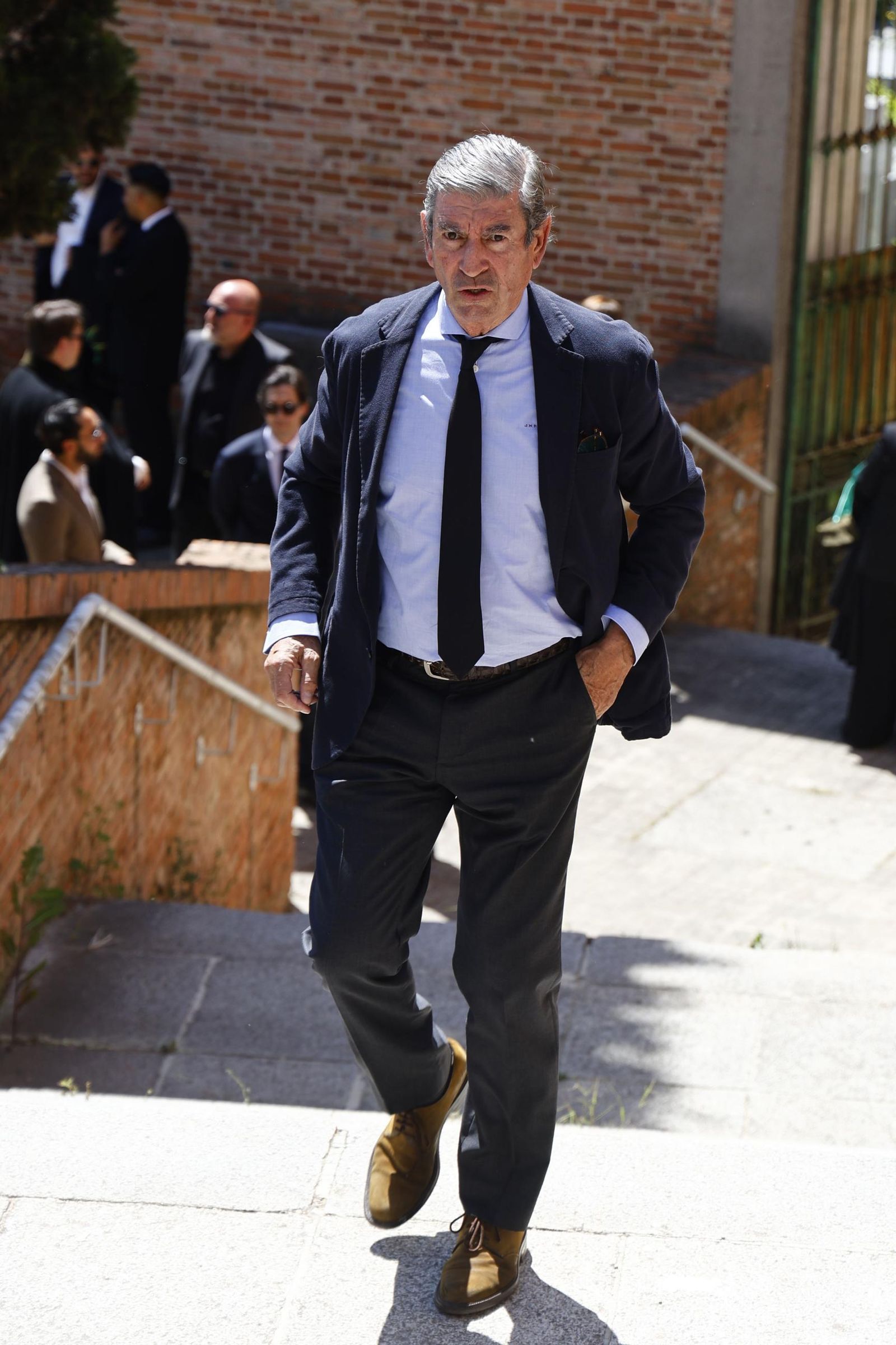 Familiares y amigos despiden a Francisco de Borbón y Escasany, duque de Sevilla: todas las fotos