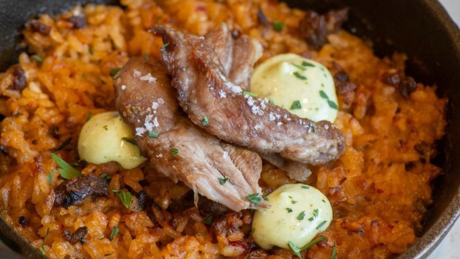 Arroz ibérico de Moli Tapas