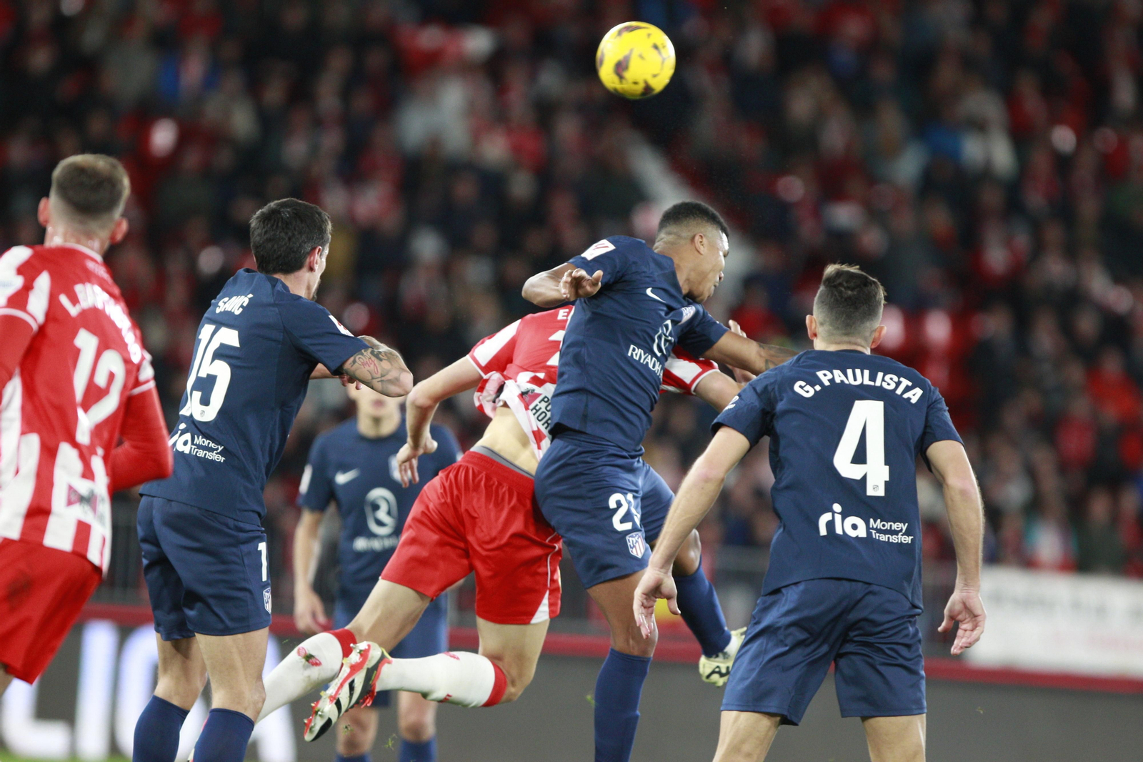 Las mejores imágenes del partido U.D. Almería-Atlético de Madrid