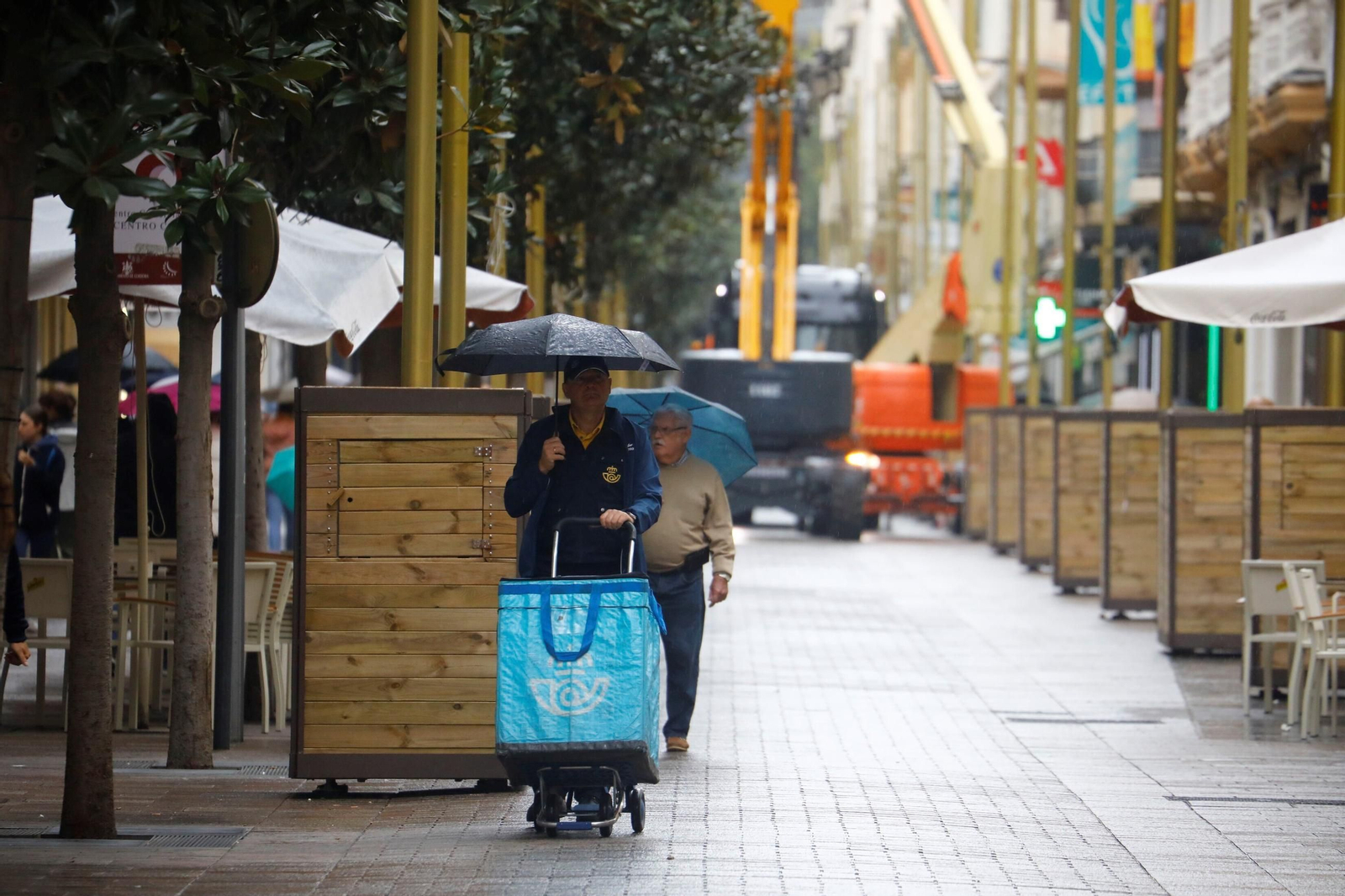 El paso de la borrasca Claudia por Córdoba
