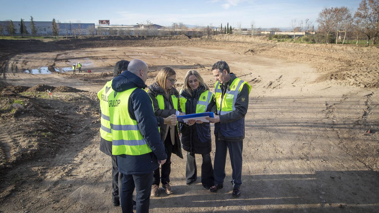 La alcaldesa y el concejal de Urbanismo han visitado los trabajos.