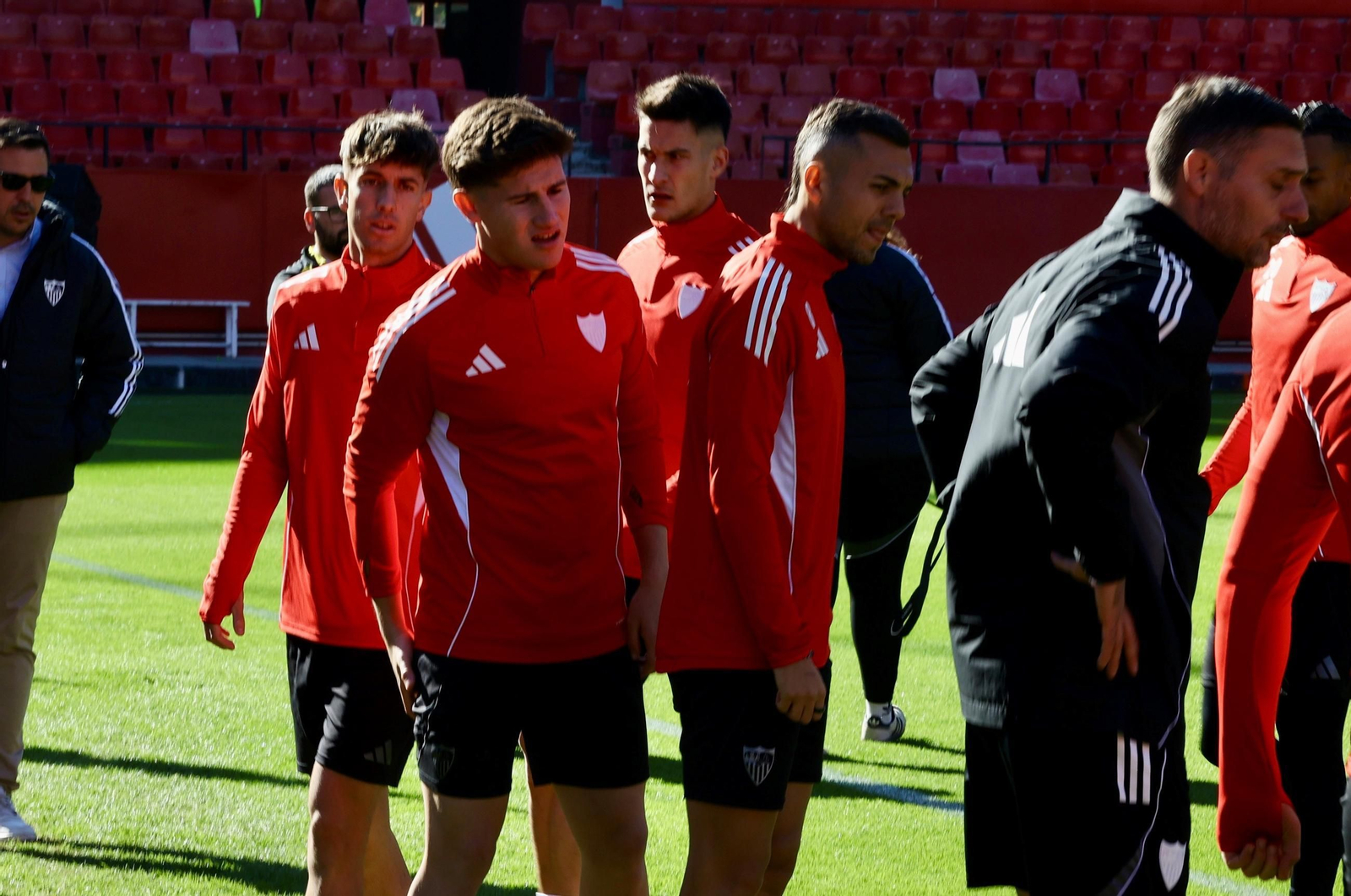 Las fotos de la previa del derbi Sevilla-Betis