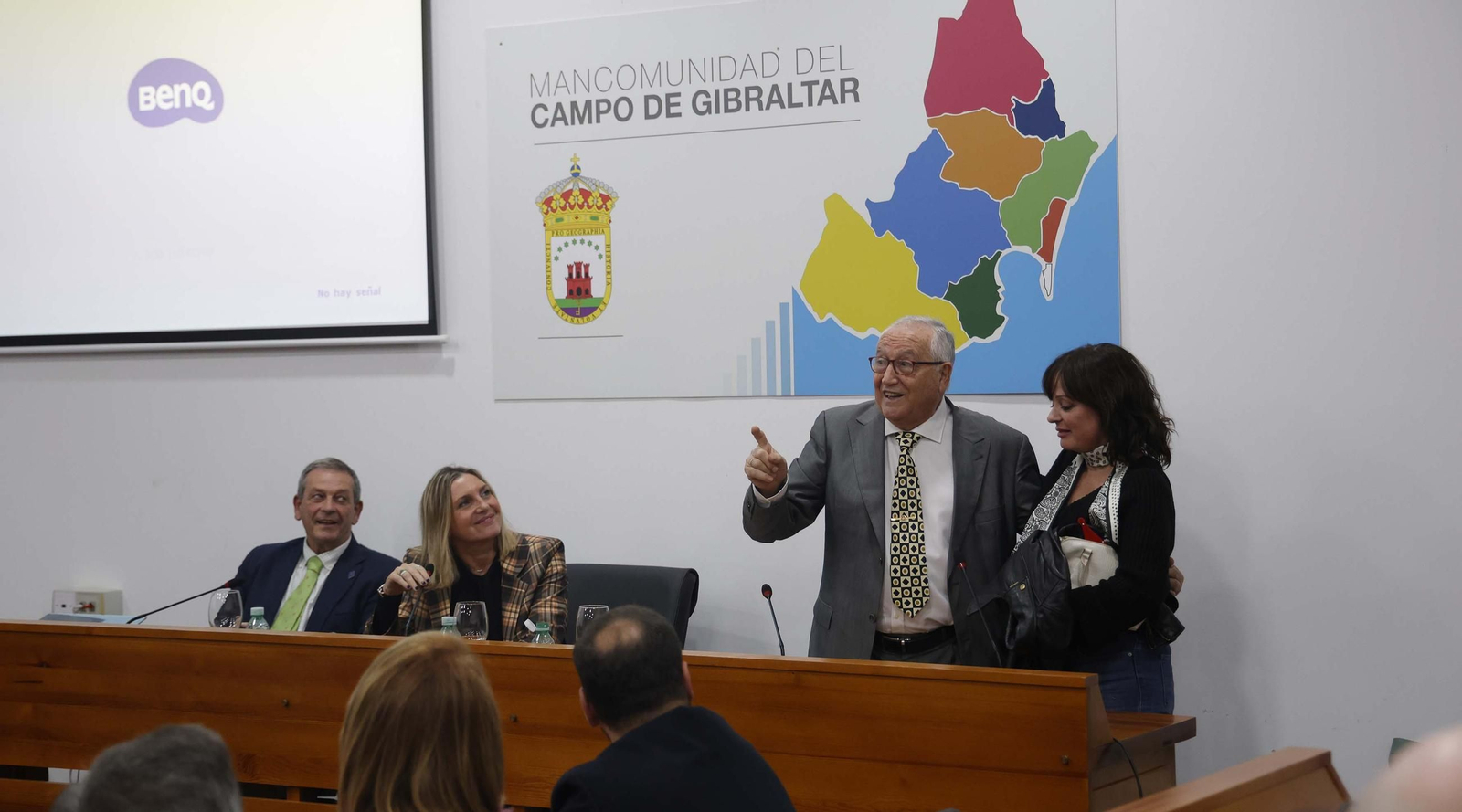 Las fotos del homenaje a Antonio Torremocha en la Mancomunidad