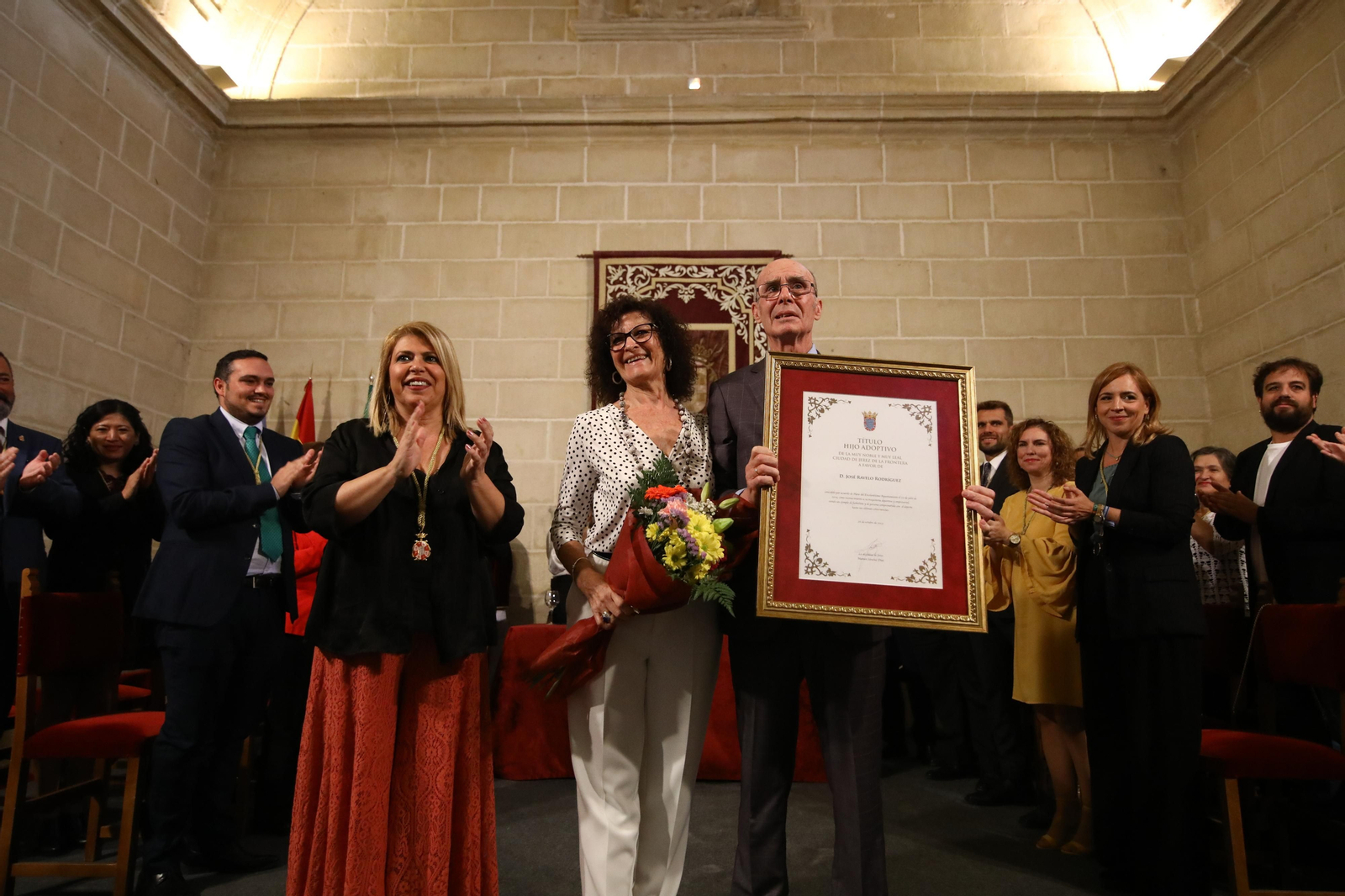 Pepe Ravelo Hijo Adoptivo de Jerez