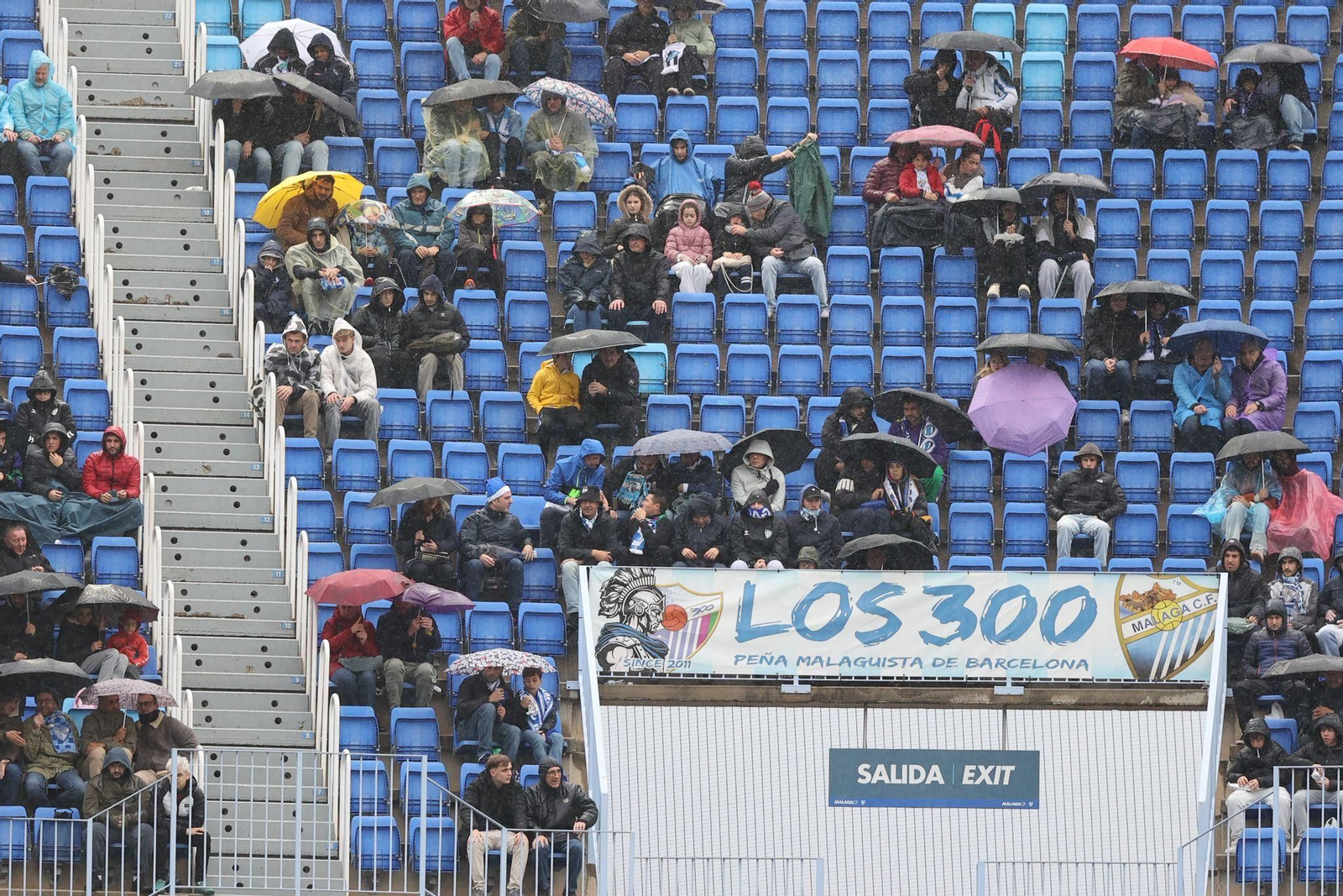 Búscate en las gradas de La Rosaleda en el Málaga CF-Almería