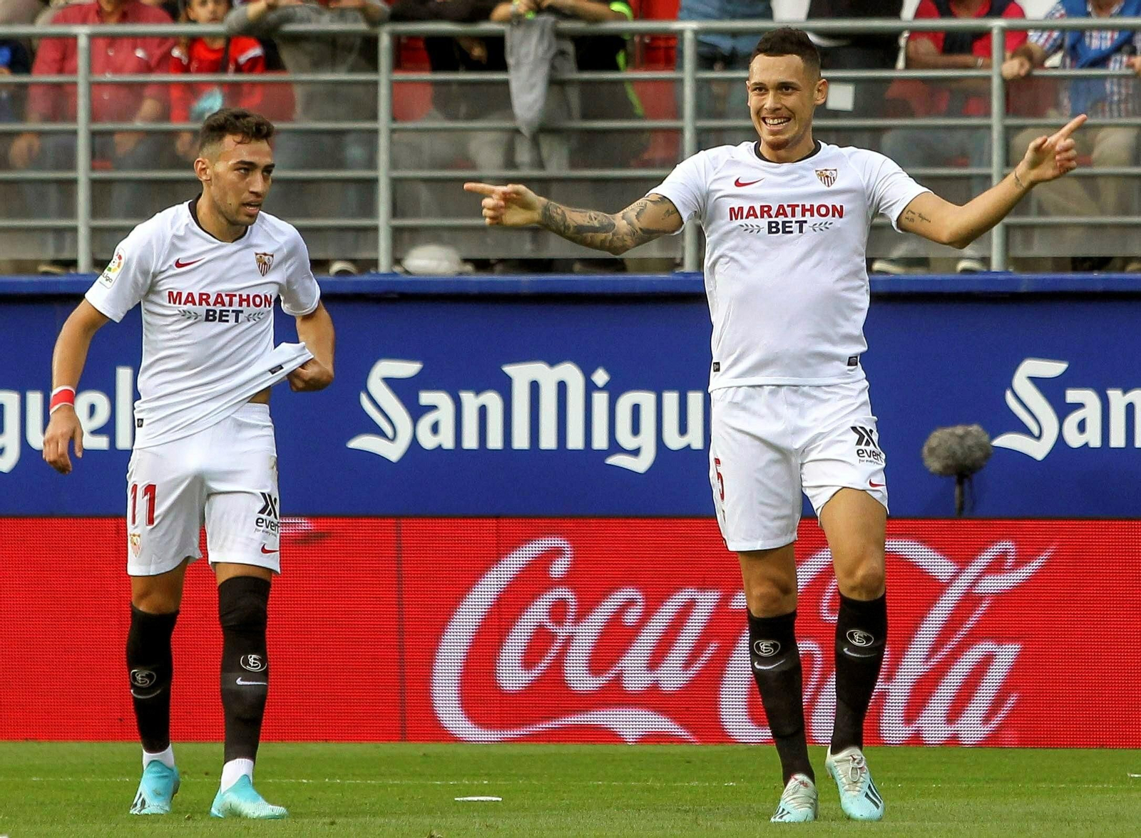 El Eibar-Sevilla FC, en imágenes