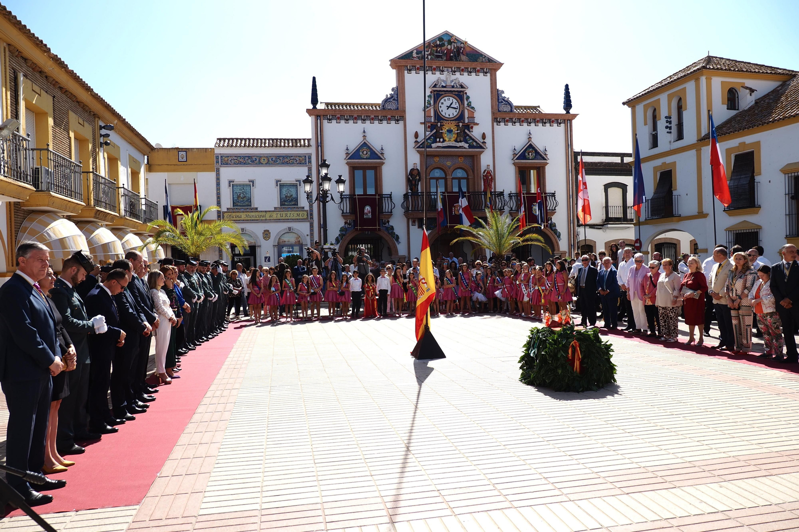 Actos de celebración del Día de la Hispanidad en Palos de la Frontera