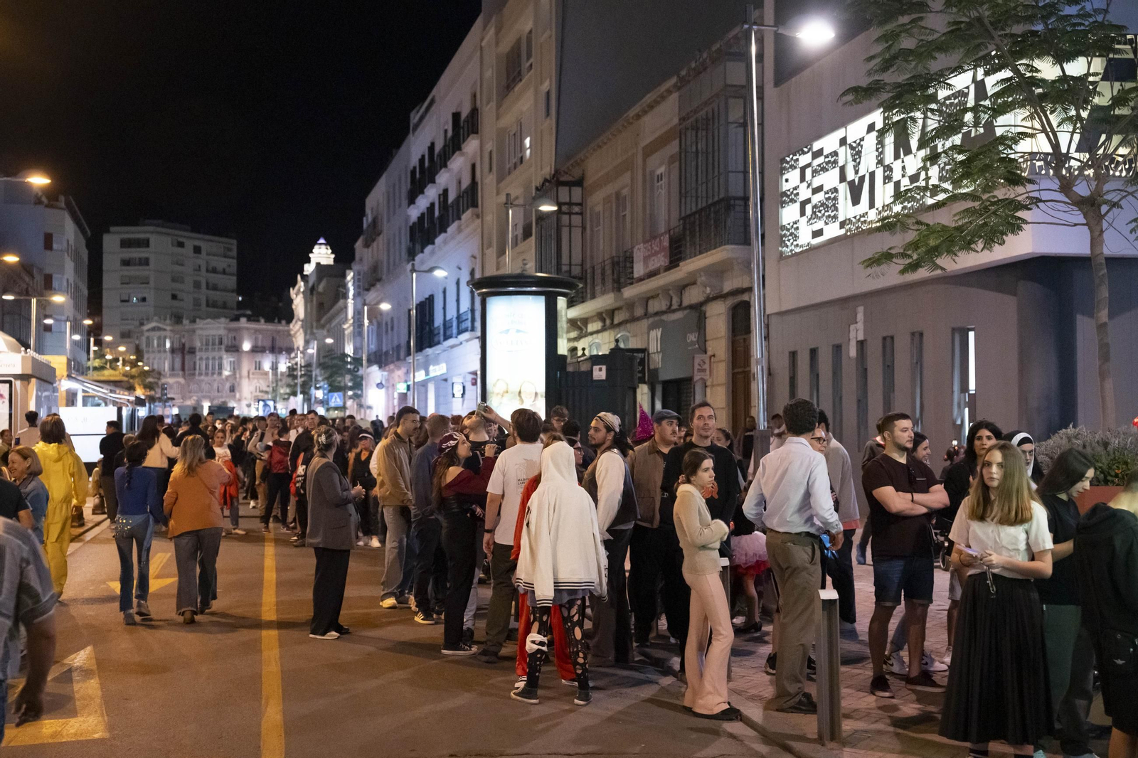Las mejores imágenes de la noche en negro de Almería