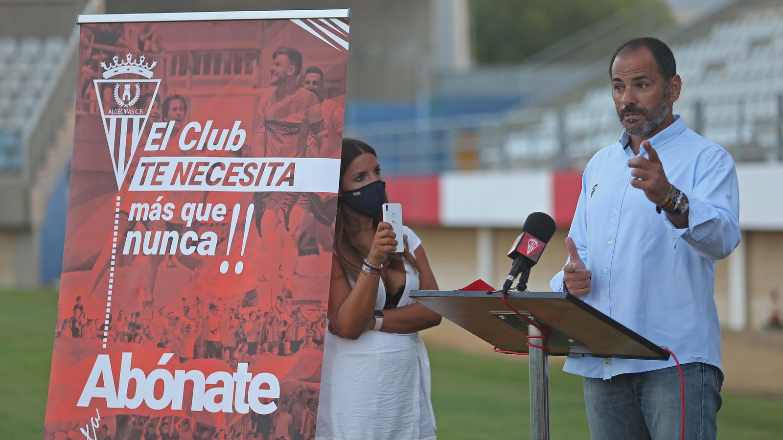 Presentación de la campaña de abonados  del Algeciras CF