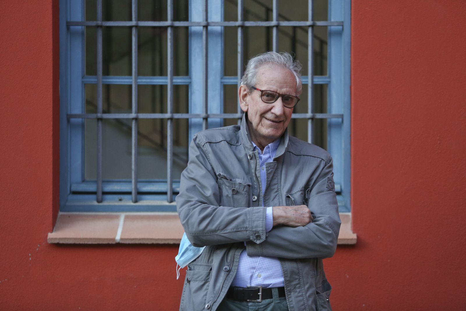 El cineasta Jaime Chávarri (Madrid, 1943), el pasado jueves, en la Casa Gerald Brenan.