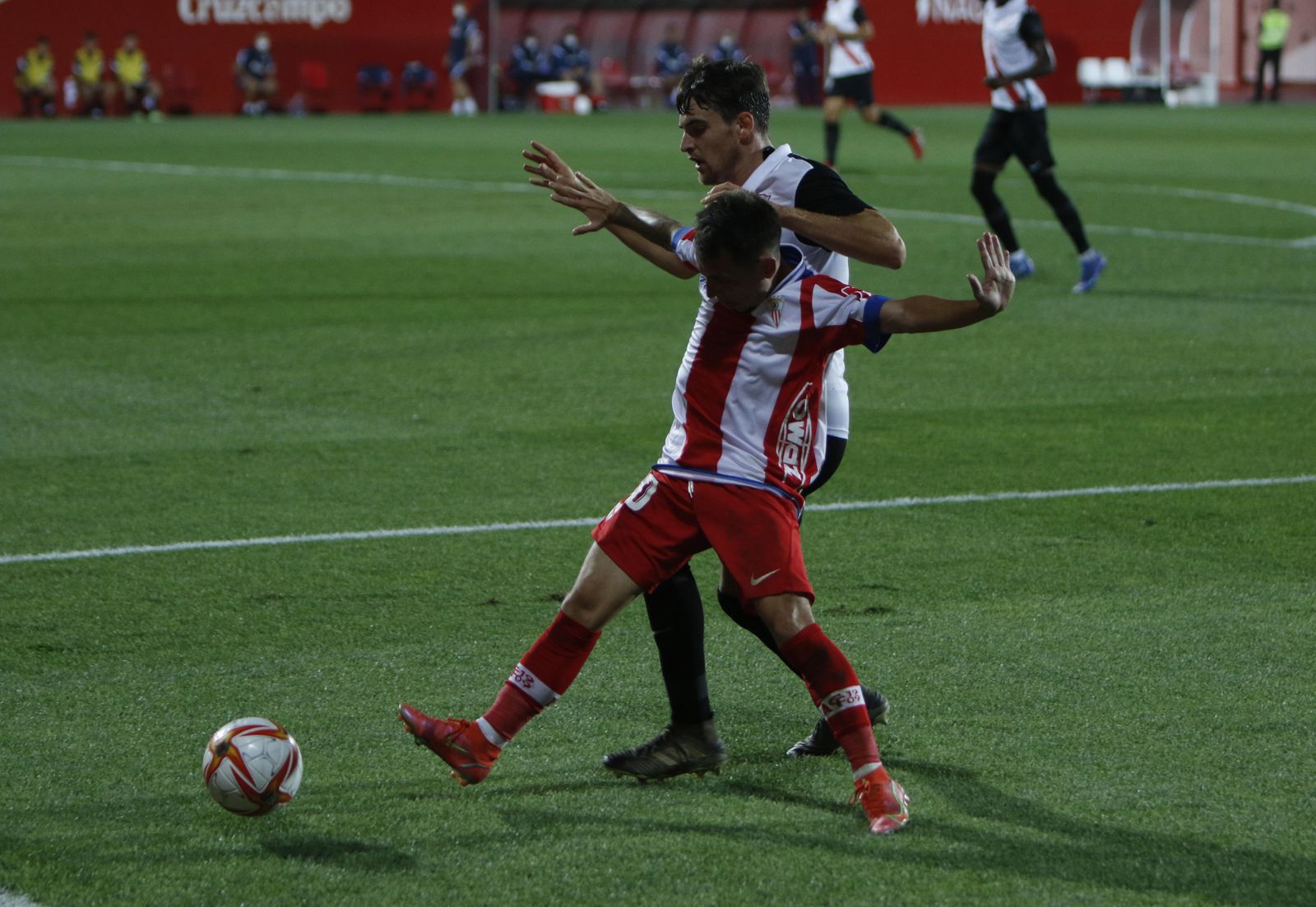 Las fotos del triunfo del Algeciras en  el campo del Sevilla Atlético (1-3)