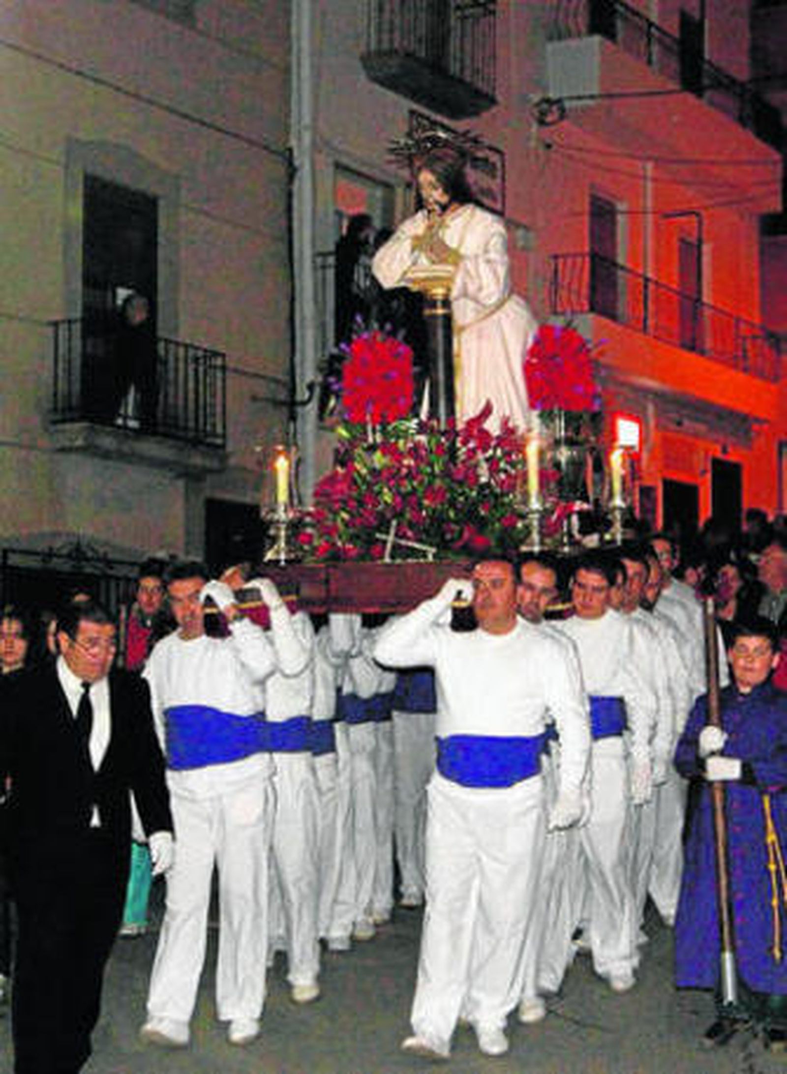 Jesús Cautivo durante la procesión de este Miércoles Santo.