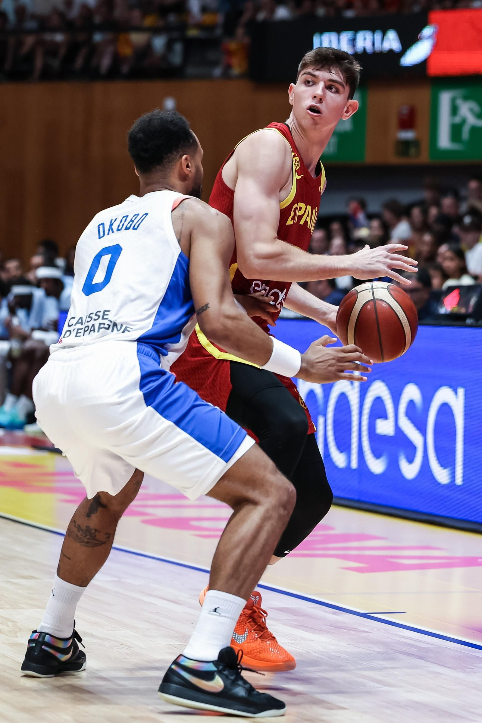 Las fotos del España - Francia de baloncesto