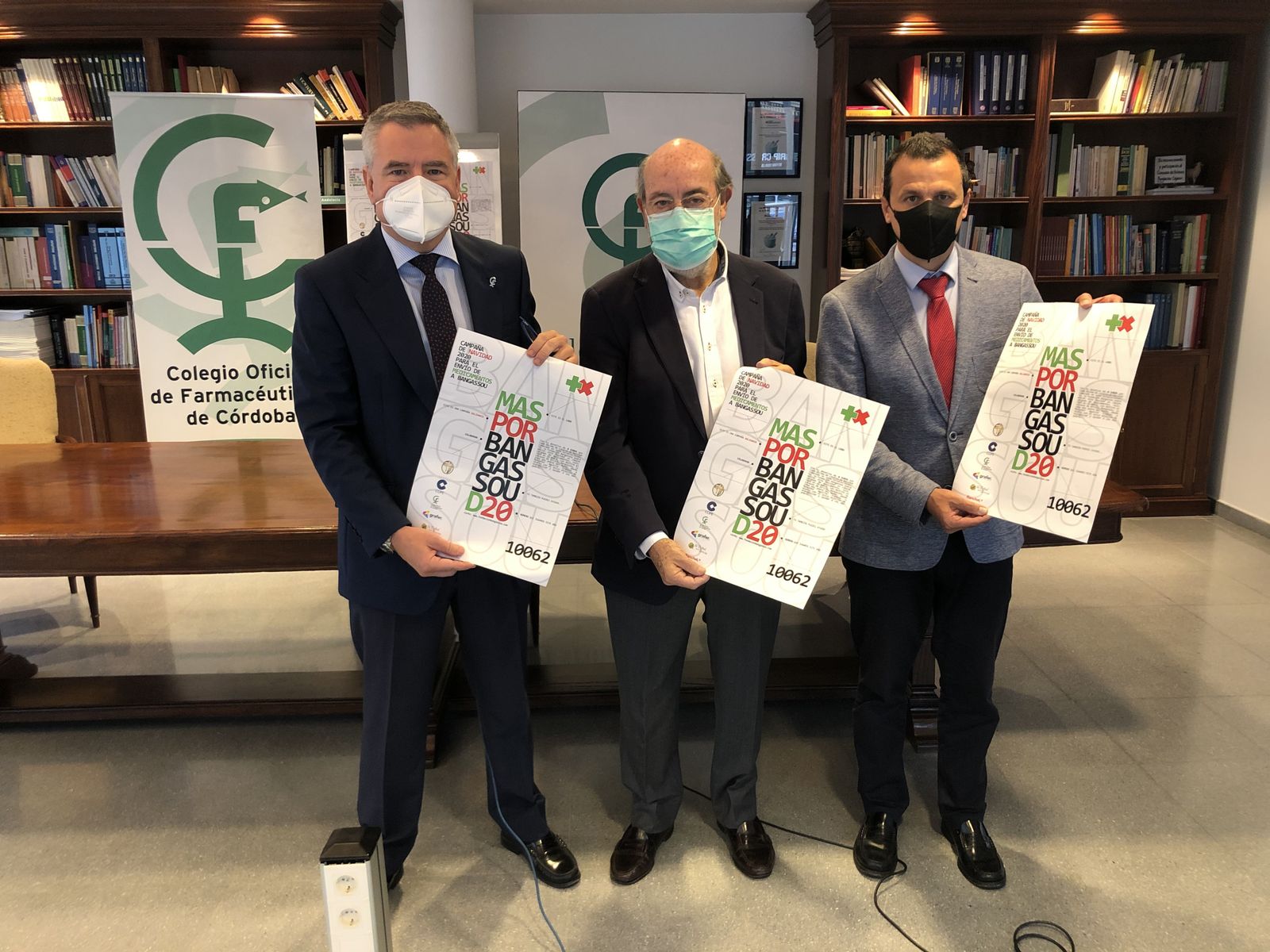 Miguel Aguirre, Rafael Casaño y Rafael Millán presentan la campaña