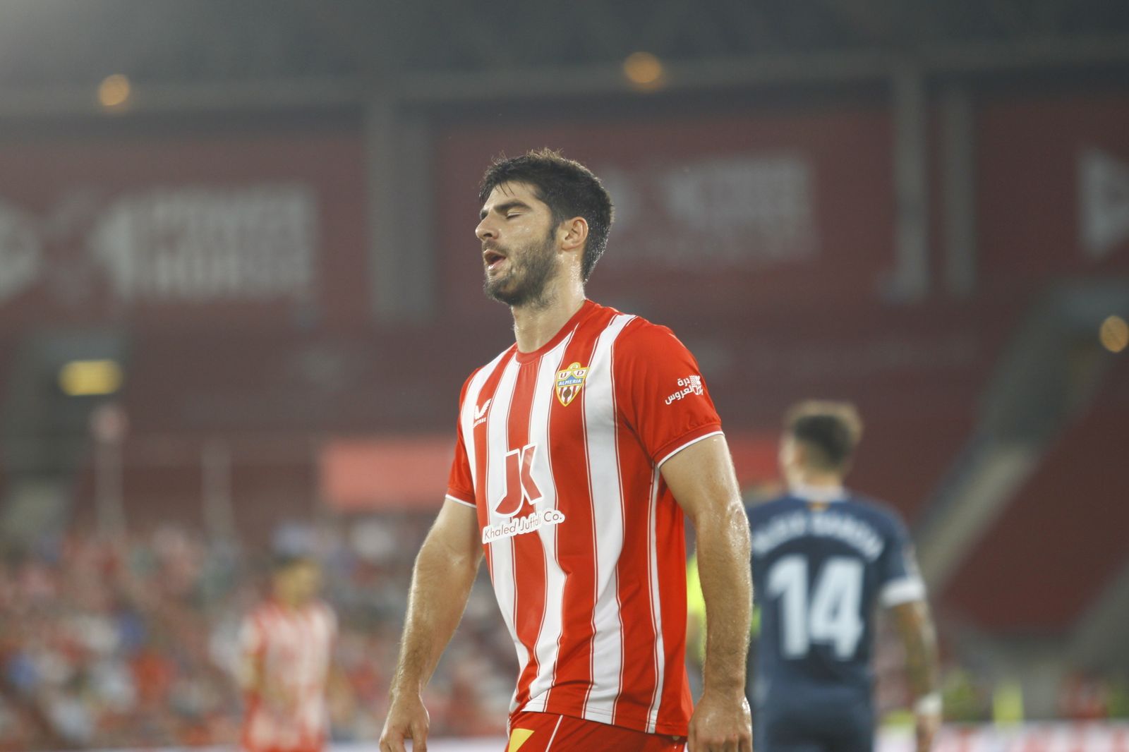 Imágenes del partido de fútbol U.D. Almería-Girona F.C.