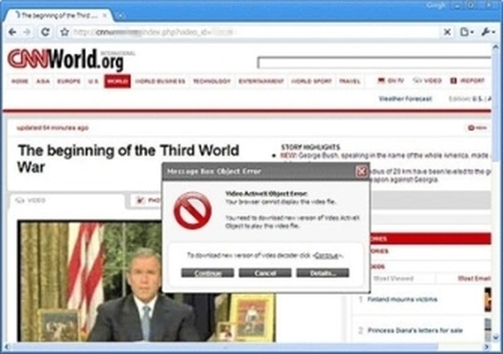 La falsa noticia de la Tercera Guerra Mundial se difunde por internet