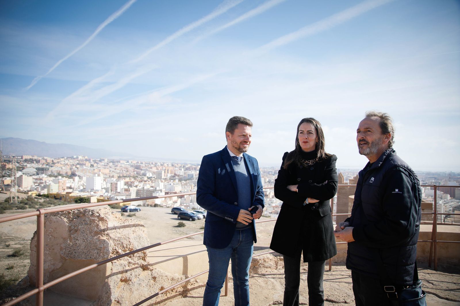 Las imágenes de la restauración de la Muralla de San Cristóbal