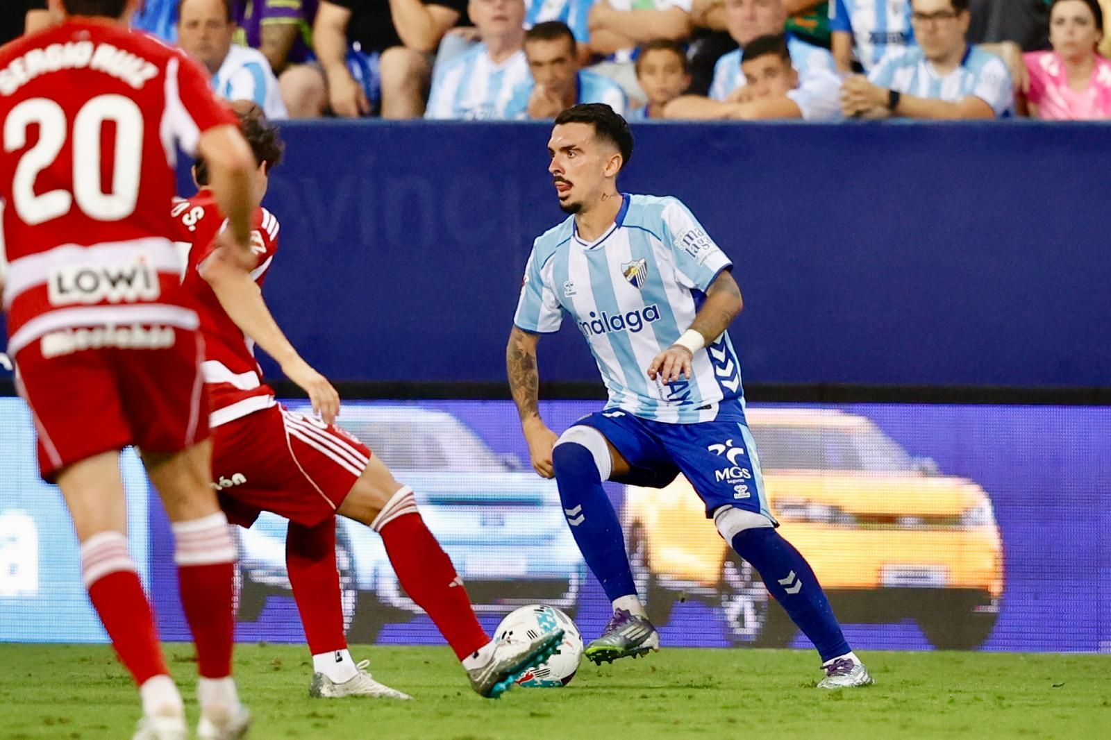 Las fotos del Málaga CF - Granada CF