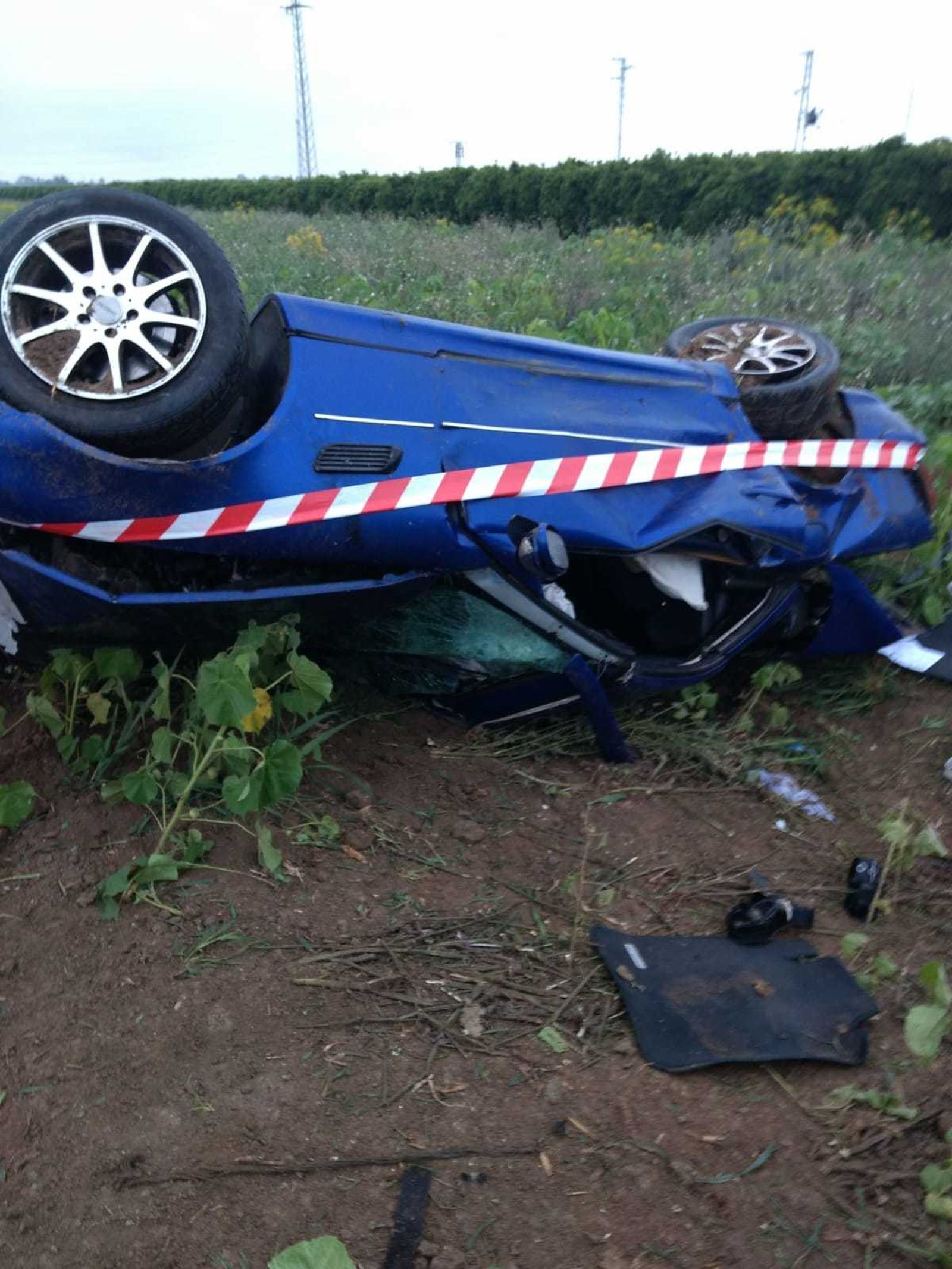 Estado en el que ha quedado el vehículo accidentando.
