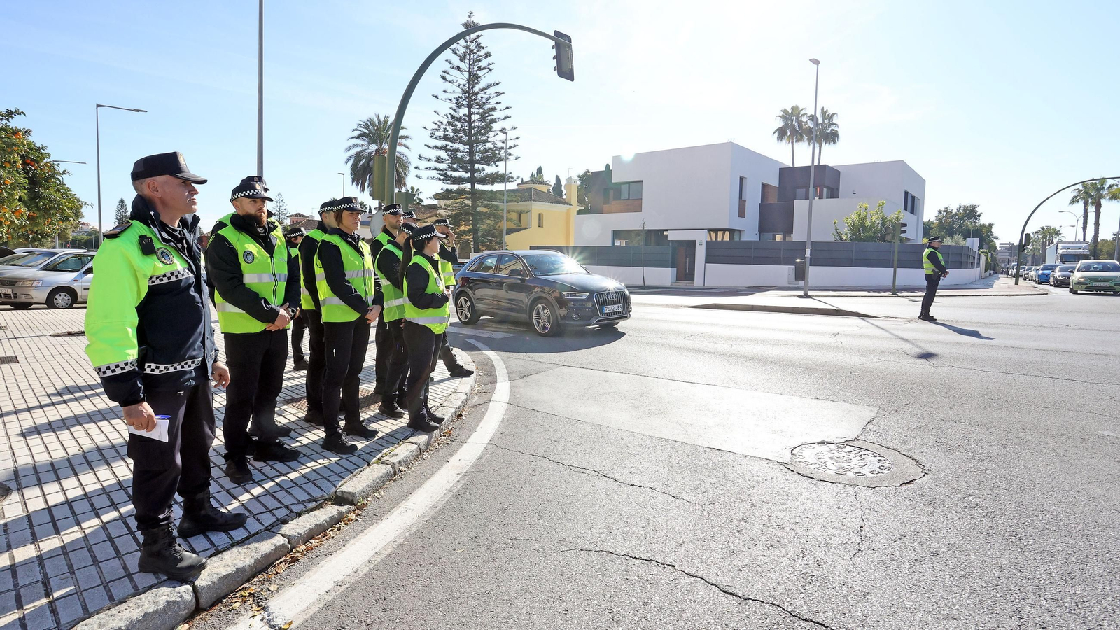 Así practican los nuevos Policias Locales de Jerez