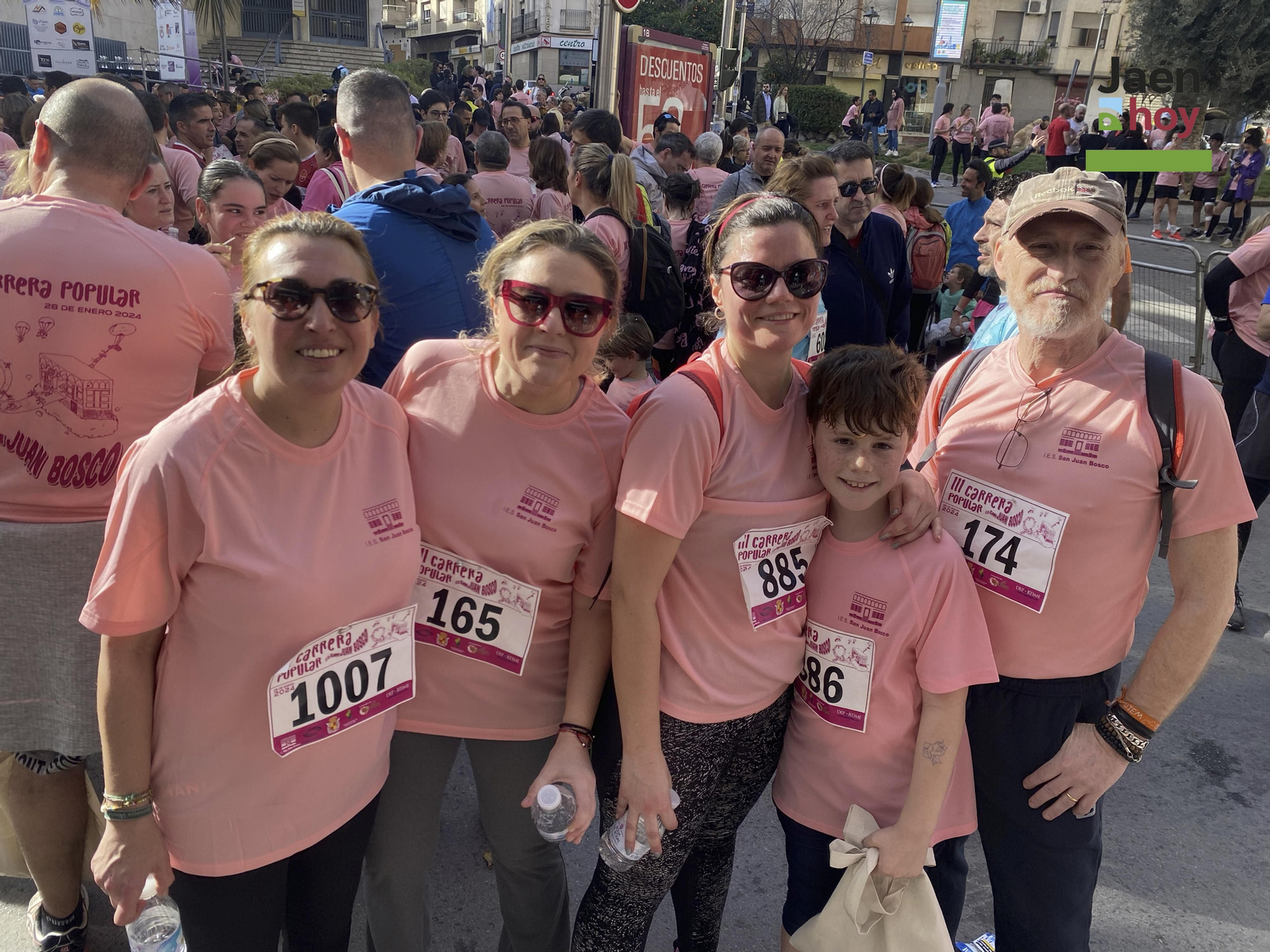 Carrera IES San Juan Bosco contra el cáncer.