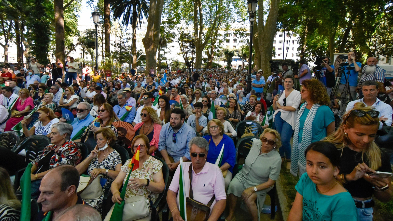 Fotos de Isabel Díaz Ayuso en Algeciras