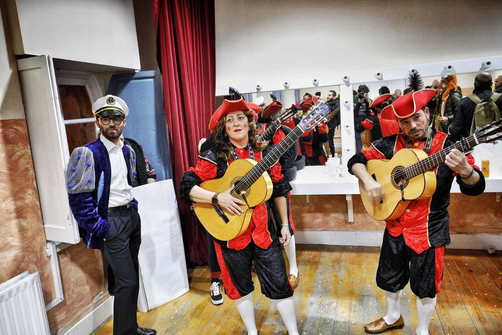 Chirigota 'Aquí falto yo'.