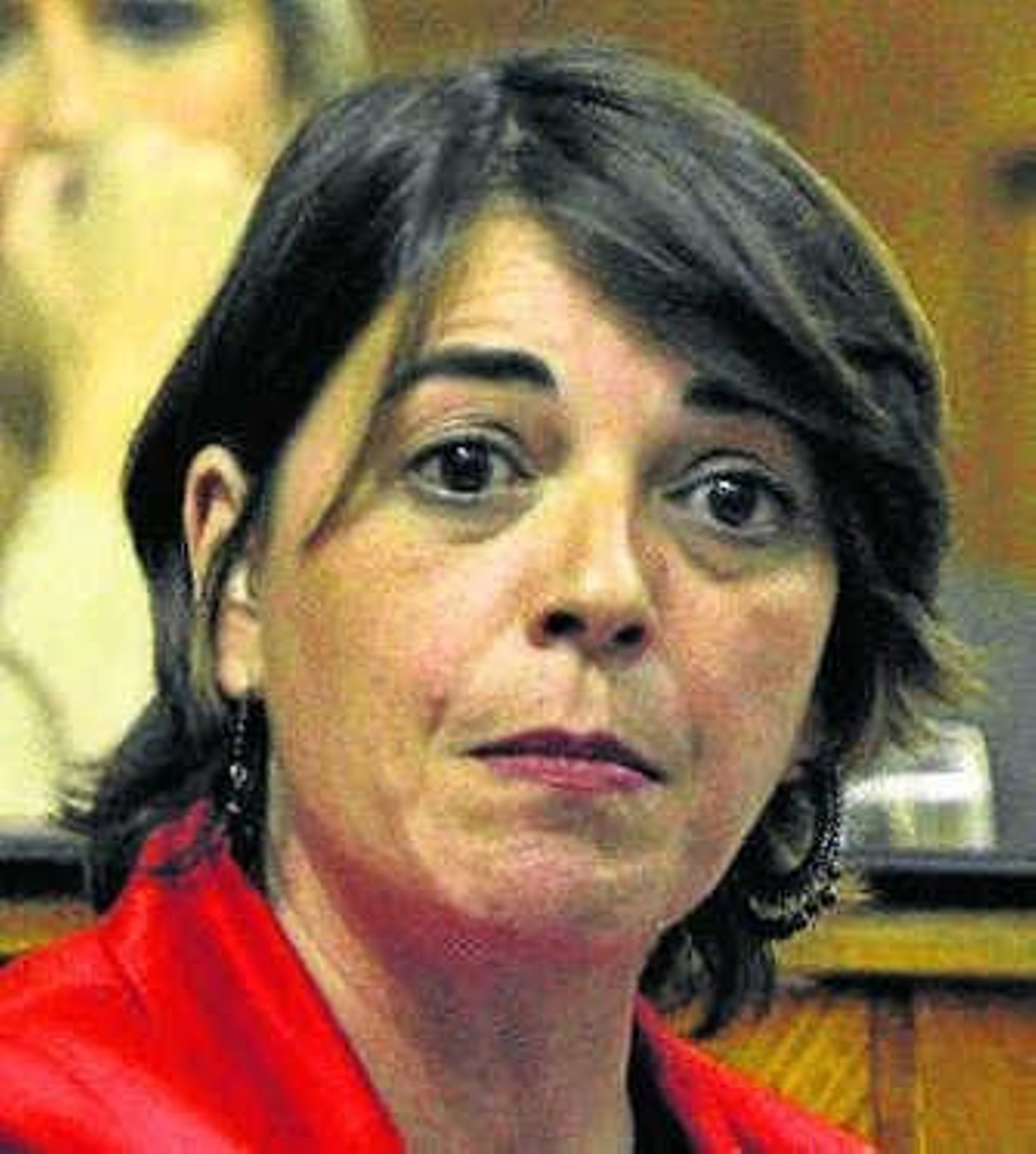 Elena Cortés, ayer.