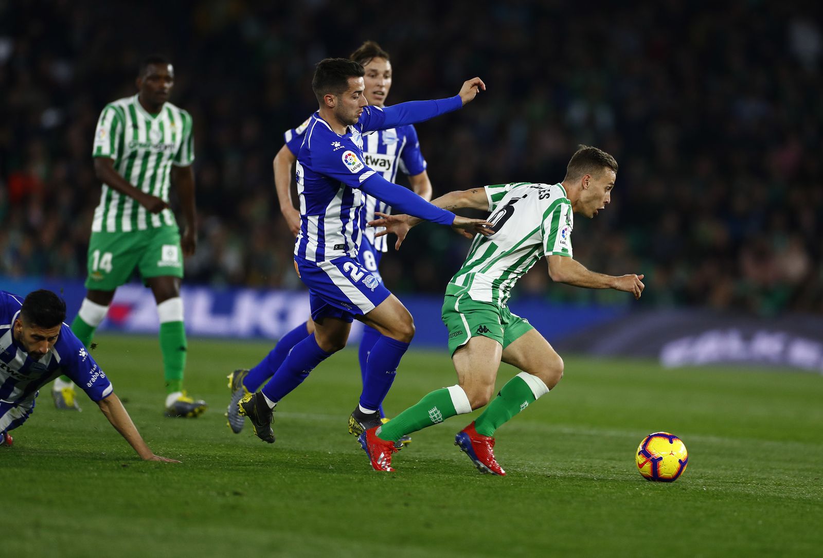 Las imágenes del Betis-Alavés