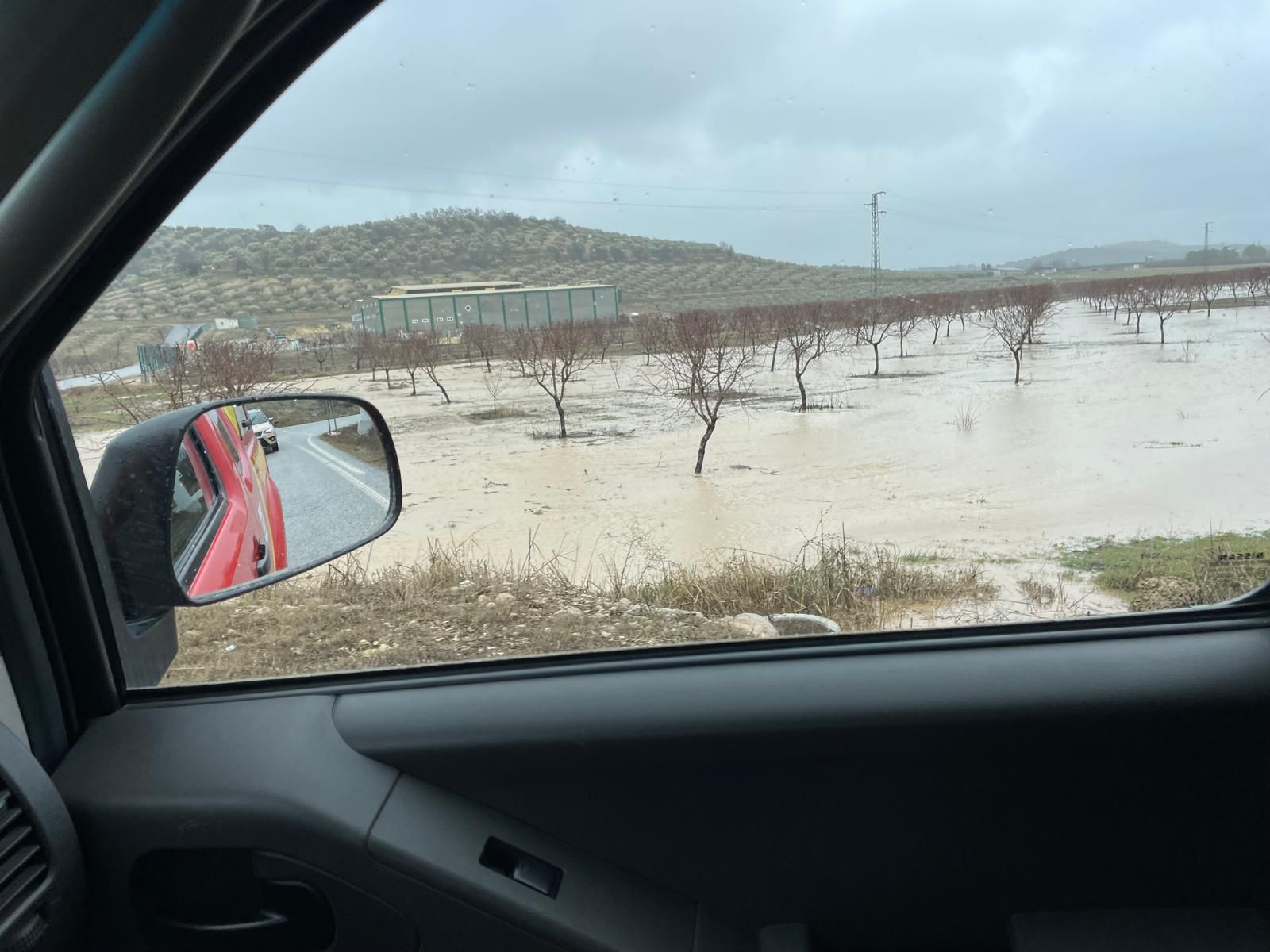 El paso de la borrasca Joseph por la provincia de Granada, en imágenes