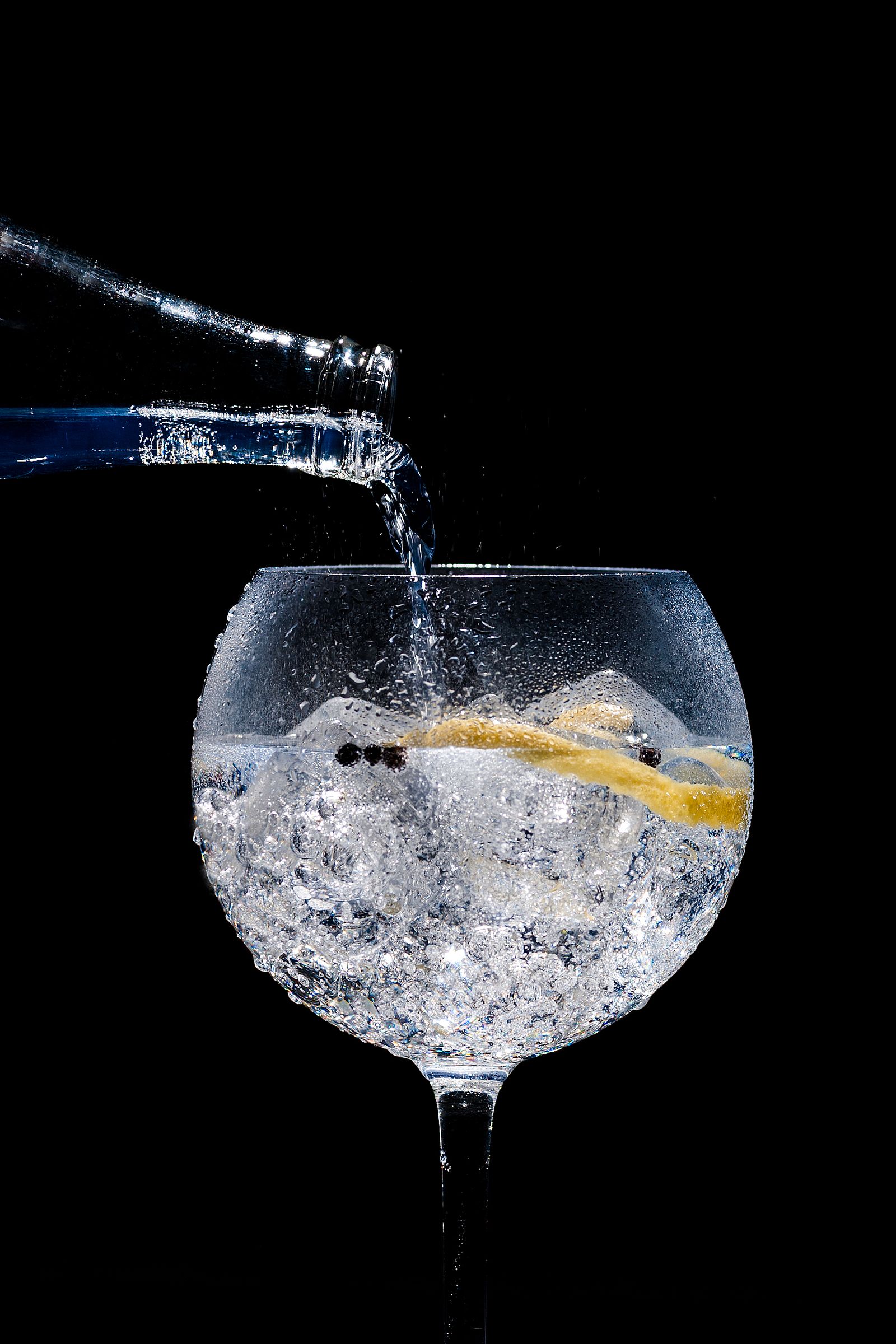 Gin tonic.
