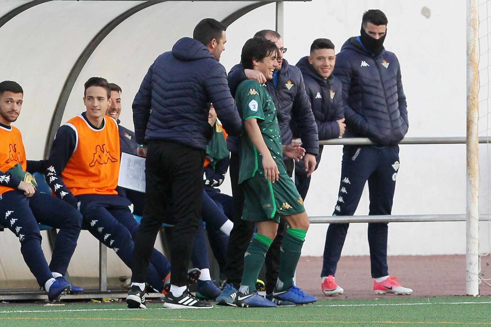 Partido entre Xerez CD y Betis Deportivo en Complejo Deportivo La Granja