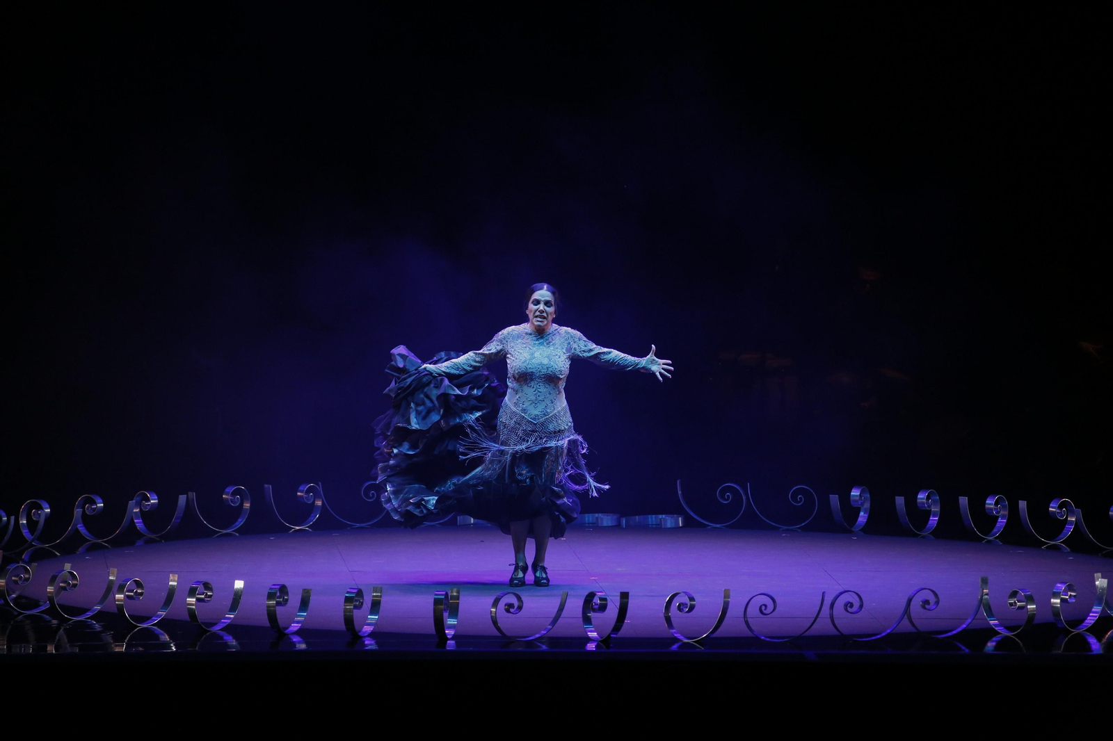 Las imágenes del espectáculo de Eva Yerbabuena