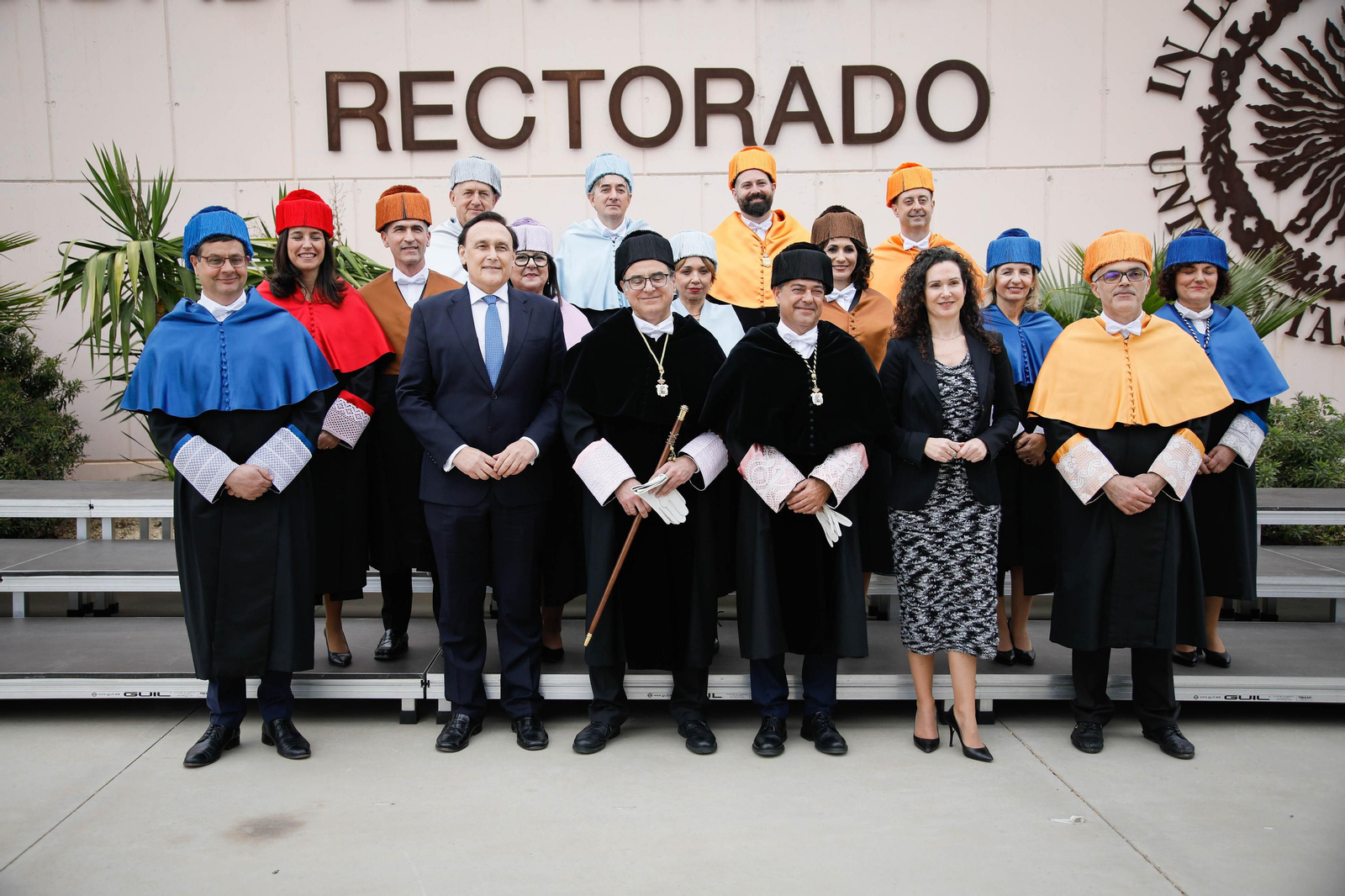 Las imágenes de la Investidura de José Céspedes como rector de la UAL