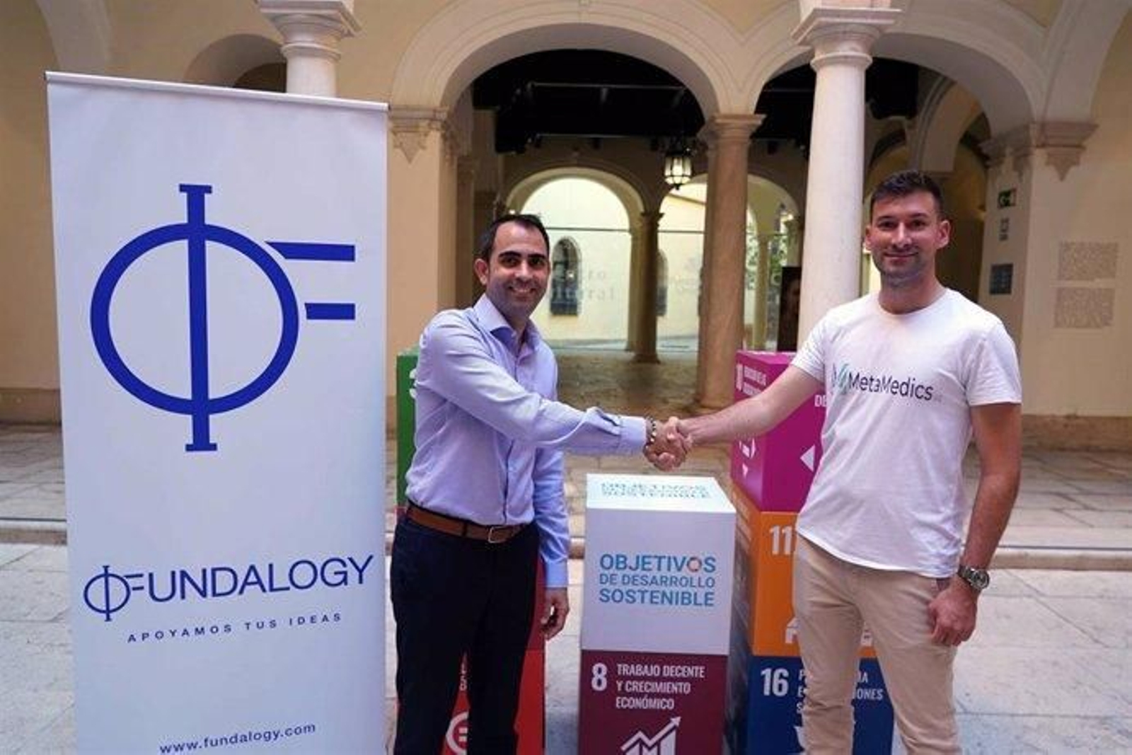 Fundalogy apuesta por la startup Metamedics de tecnología inmersiva en formación sanitaria. Fundalogy apuesta por la startup Metamedics de tecnología inmersiva en formación sanitaria.